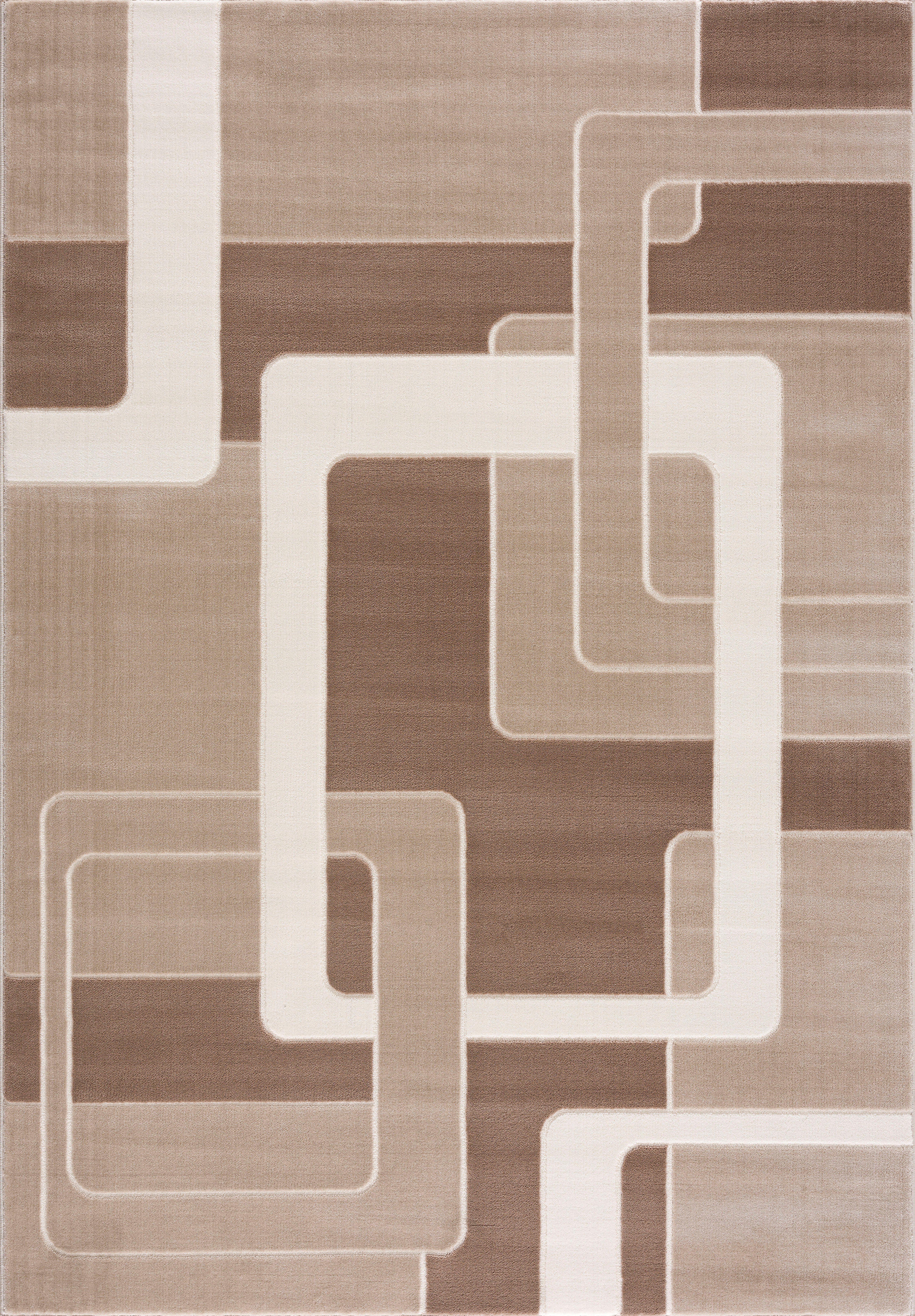 Home affaire Teppich Anesa, rechteckig, Höhe: 12 mm, mit handgearbeitetem K günstig online kaufen