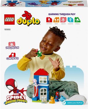 LEGO® Konstruktionsspielsteine Spider-Mans Haus (10995), LEGO® DUPLO Marvel, (25 St), Made in Europe