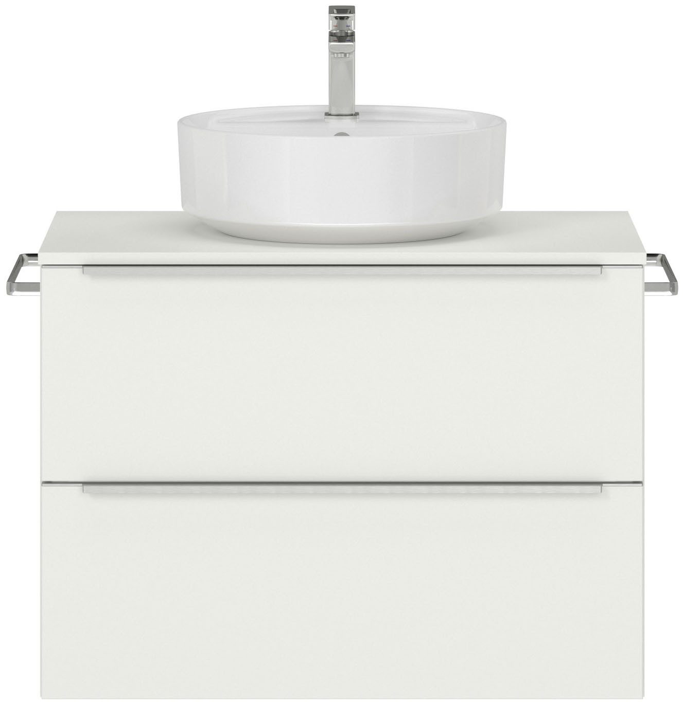 nobilia® Badmöbel-Set Alvene, (1-St., vormontiert, mit Soft-Close), in vier Breiten