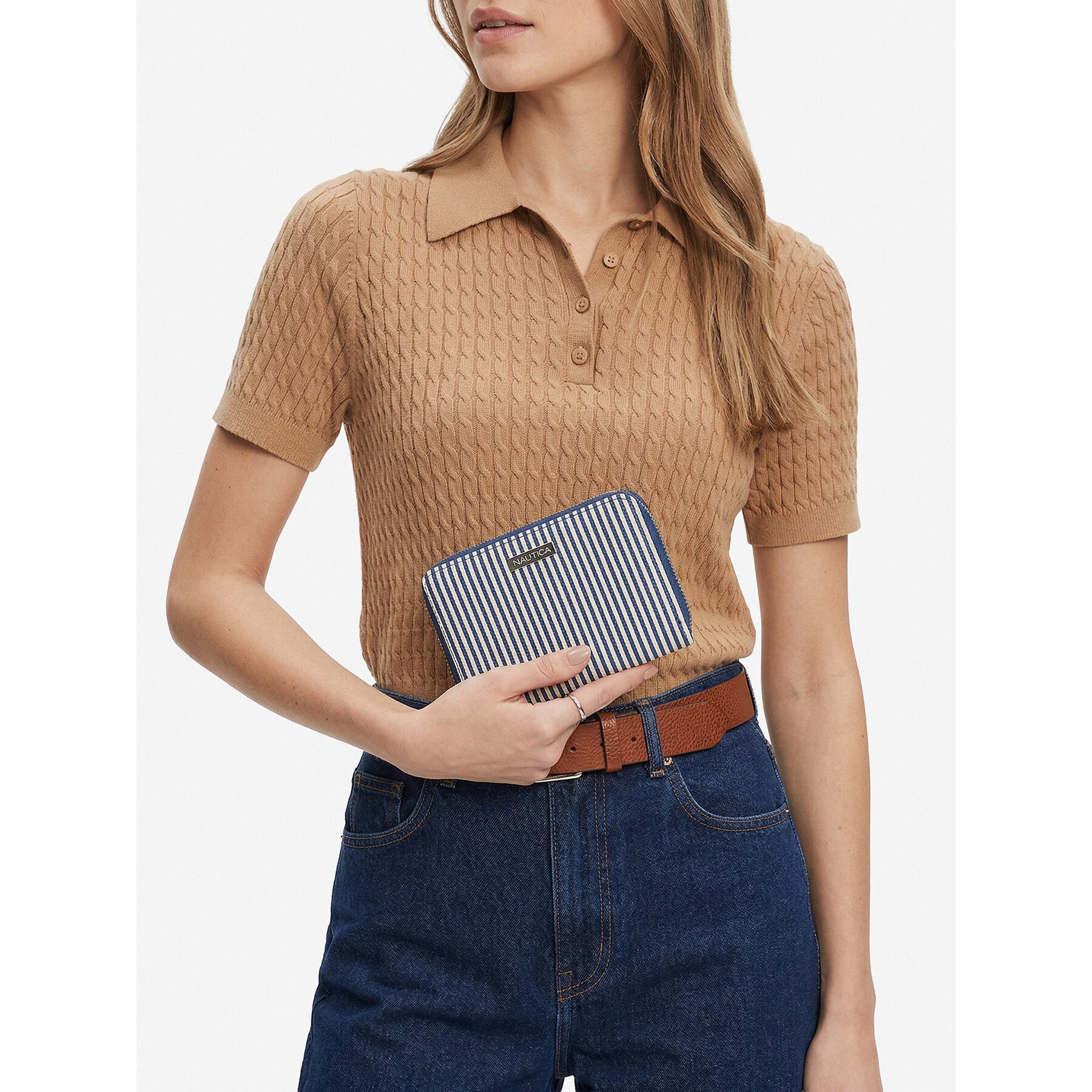NAUTICA Geldbörse Nautica Damen-Geldbörse Marineblau