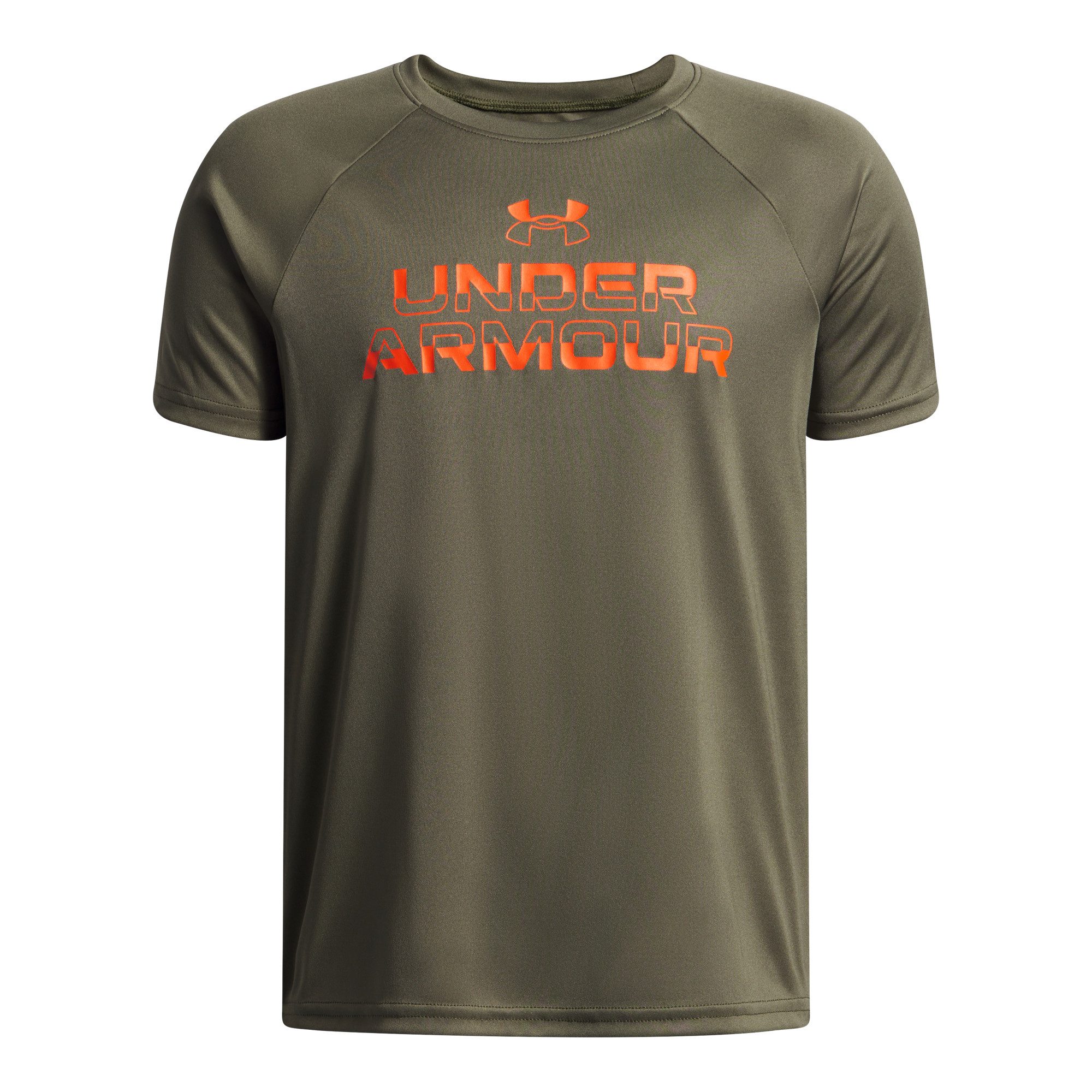 Under Armour® T-Shirt Under Armour Jungen T-Shirt UA Tech Split Wordmark SS 1383010