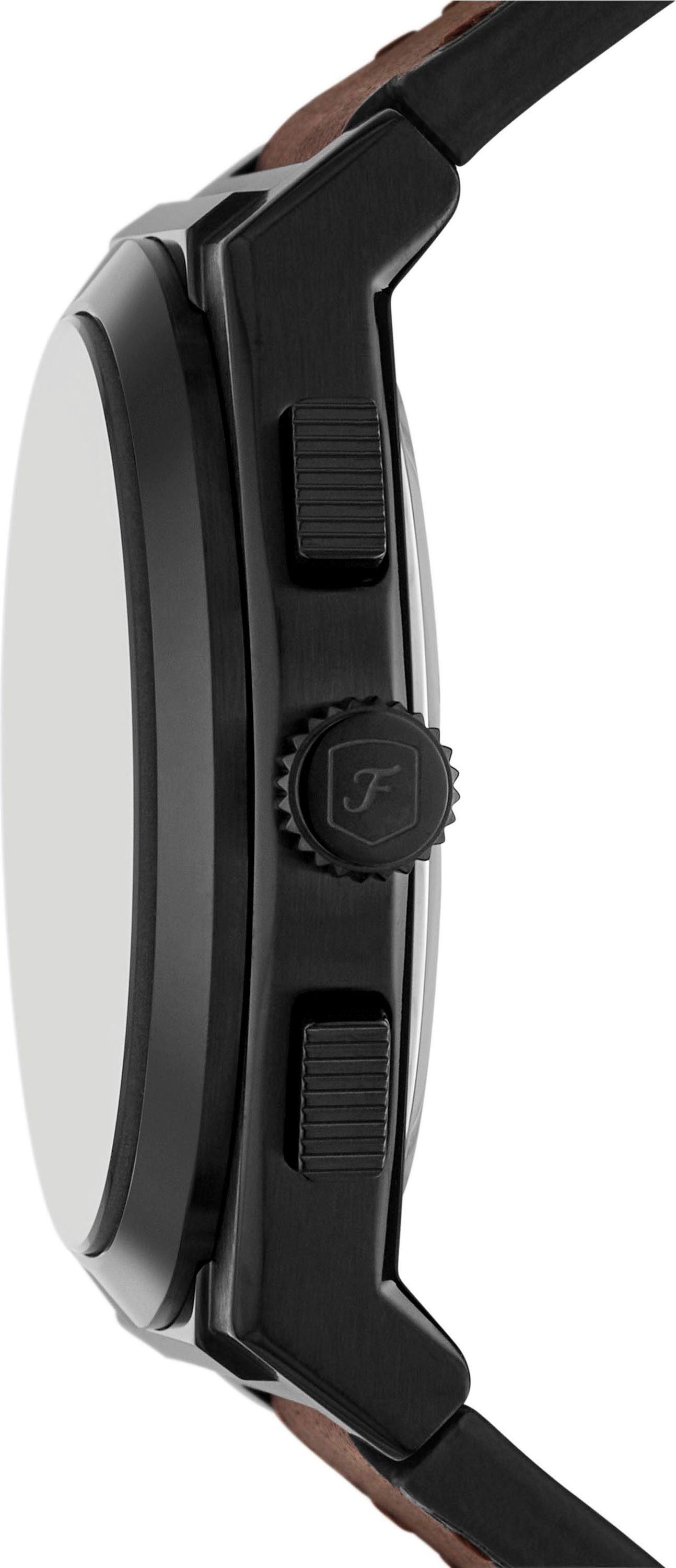 Fossil Chronograph EVERETT FS6108, Quarzuhr, Armbanduhr, Herrenuhr, Lederar günstig online kaufen