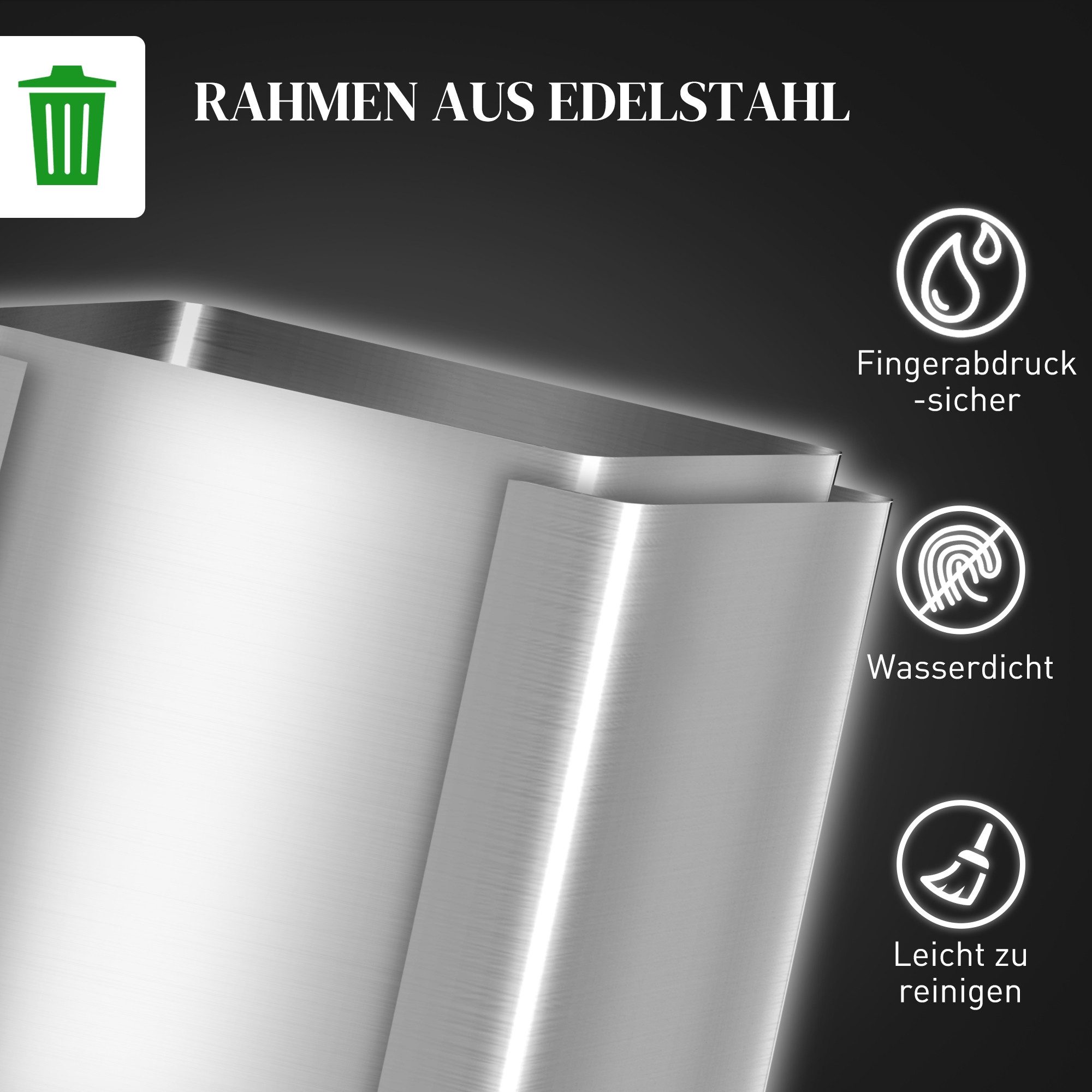 MC Star Mülleimer Ampelschirm ca. Ø300 cm Sonnenschirm