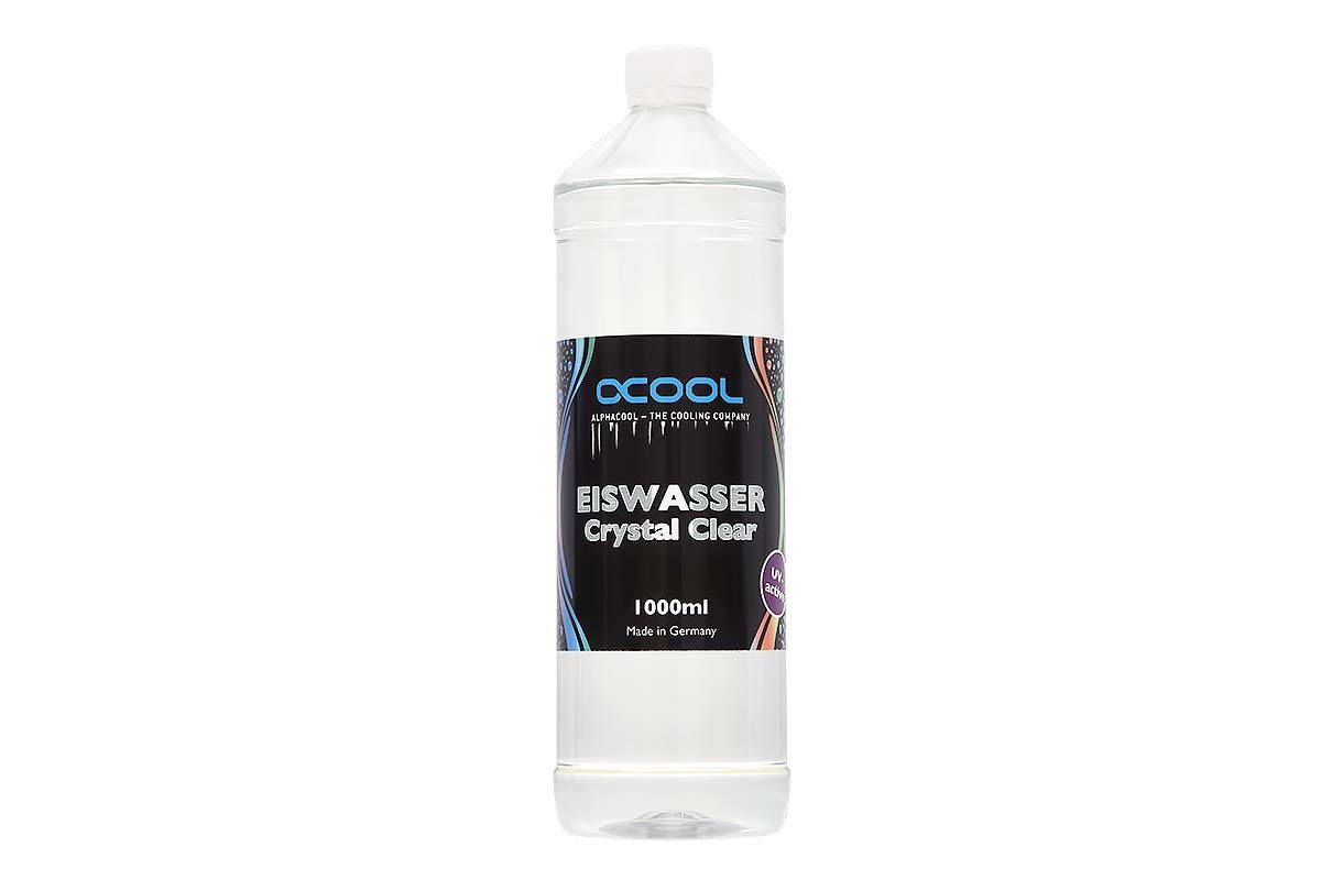 AlphaCool CPU Kühler Alphacool Eiswasser Crystal Clear UV-aktiv Применитьgemisch 1000ml