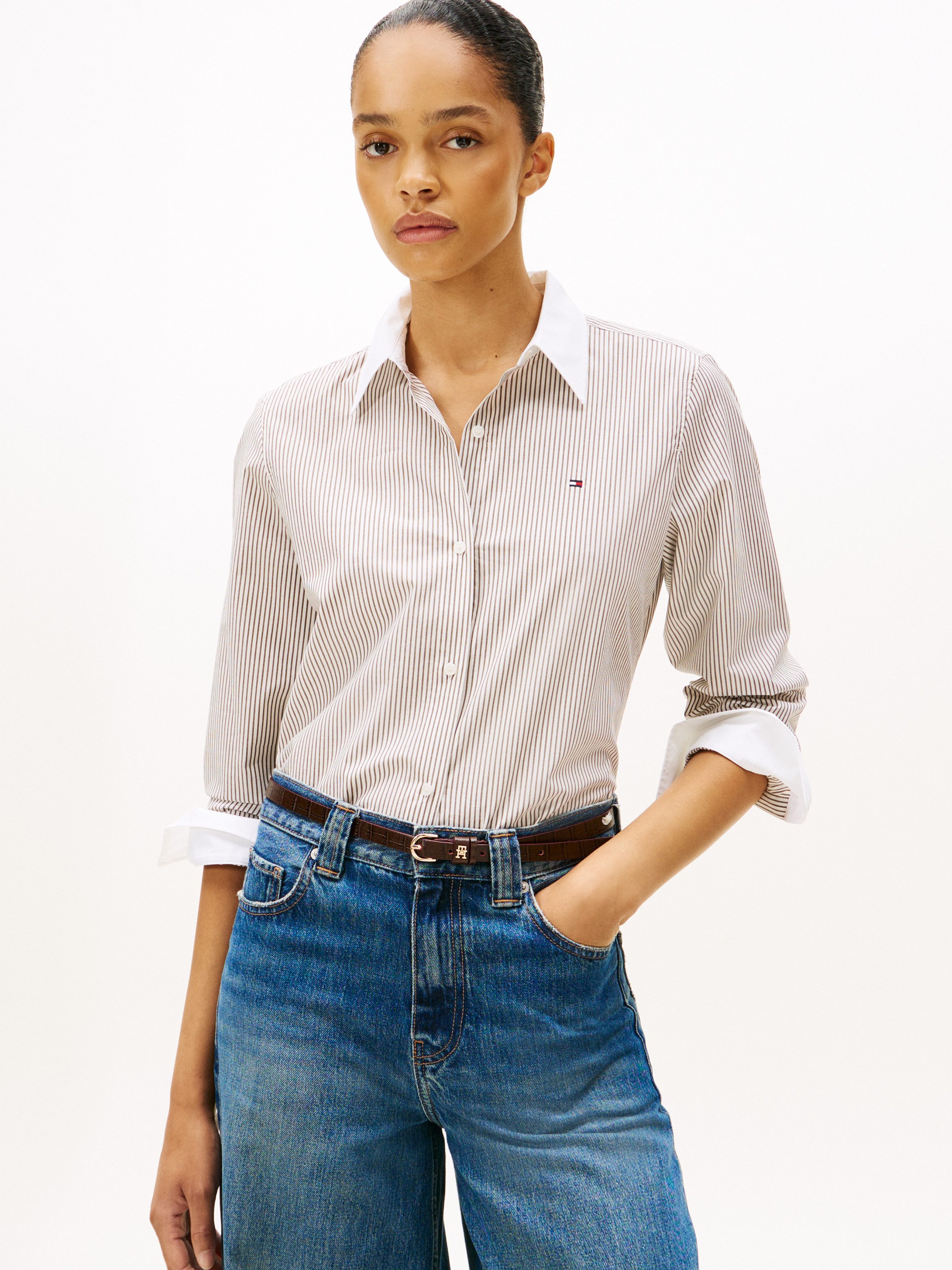 Tommy Hilfiger Shirtbluse ESS POPLIN REGULAR SHIRT günstig online kaufen