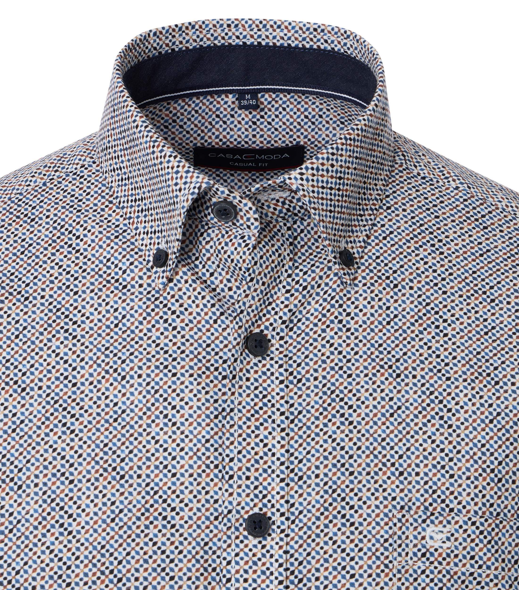 CASAMODA Langarmhemd CASAMODA Freizeithemd Print