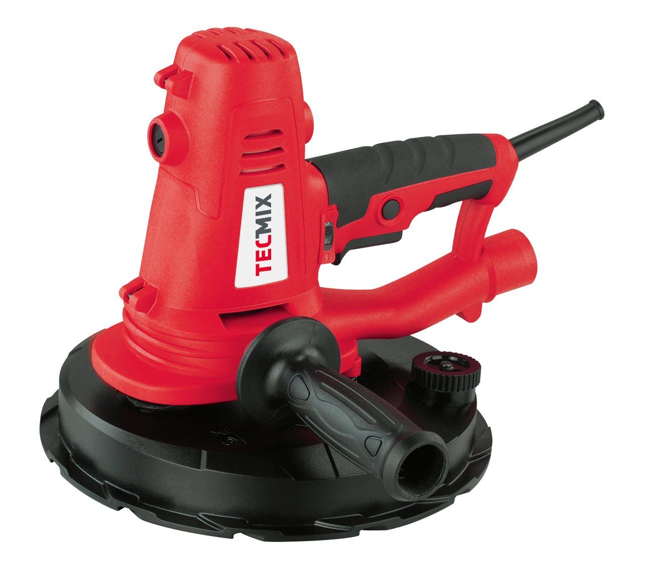 TECMIX Trockenbauschleifer TECMIX TM HS 1250 [230V-EU] Handschleifer, max. 2300 U/min, regulierbarer Vakuum-Ansaugeffekt