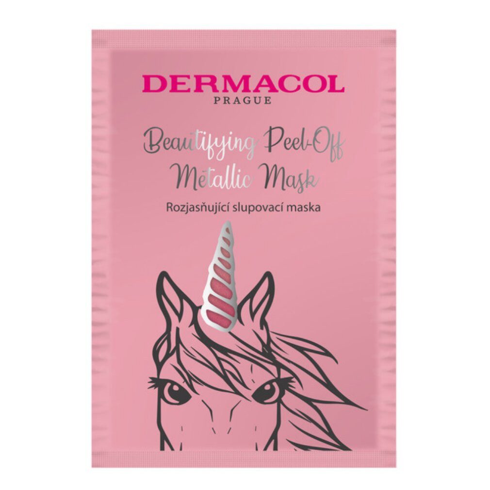 Dermacol Körperpflegemittel Beautifying Brightening Peel-Off Maske für das Gesicht 15 ml