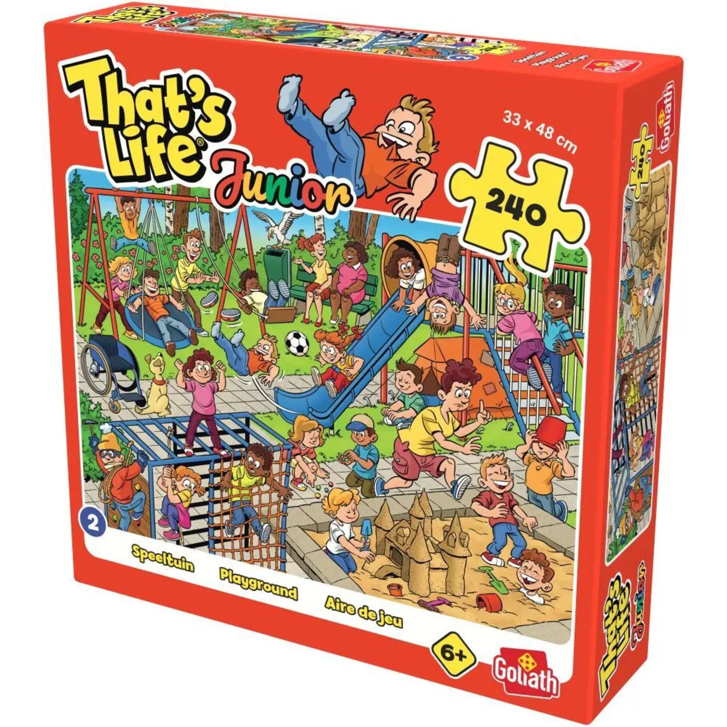 Goliath Toys Puzzle That's Life Junior - Playground, 499 Puzzleteile