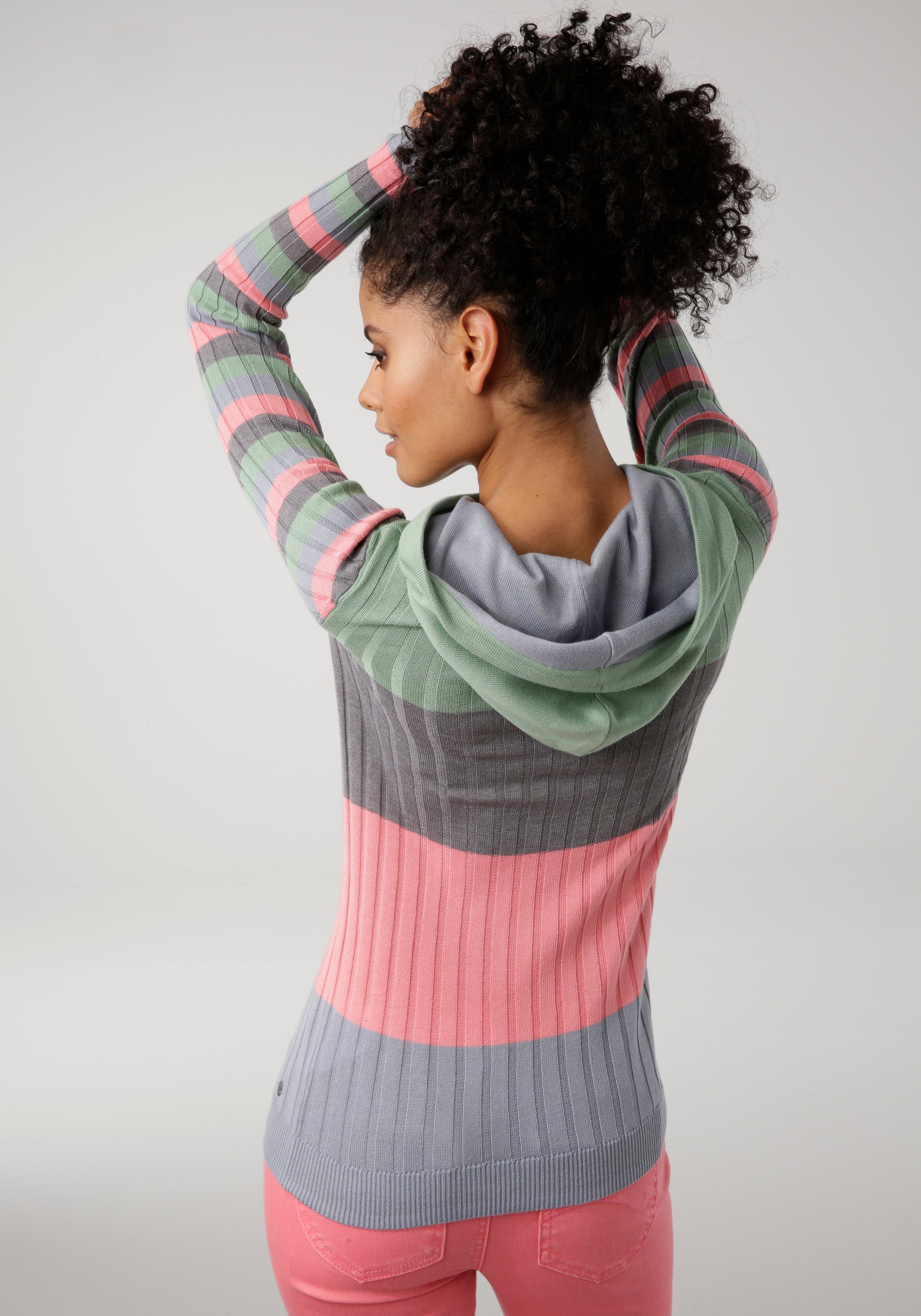 KangaROOS Kapuzenpullover mit trendigem Colorblocking in günstig online kaufen