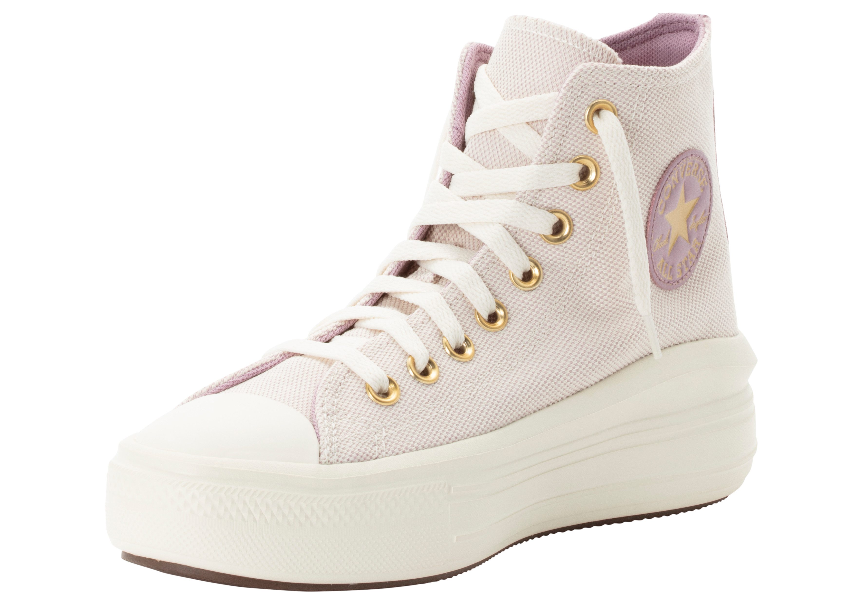 Converse CHUCK TAYLOR ALL STAR MOVE PLATFORM GOLD LUXE Кроссовки
