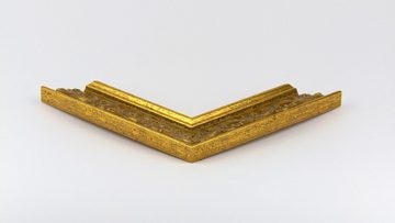 myposterframe Einzelrahmen Barock Bilderrahmen, (1 Stück), 60x90 cm, Gold, Echtholz