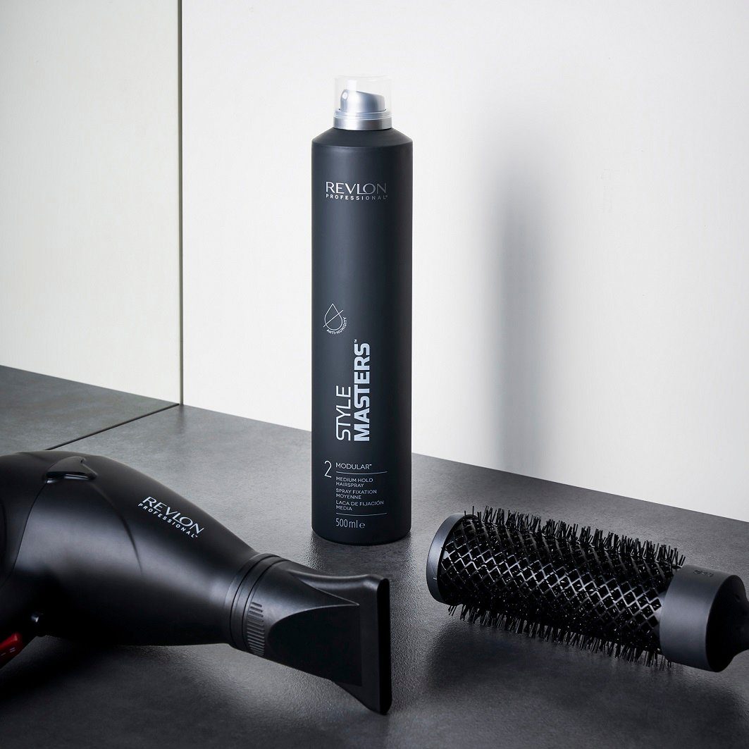 Masters Style 500 Haarspray ml, PROFESSIONAL Styling-Spray, REVLON Modular Haarstyling Medium