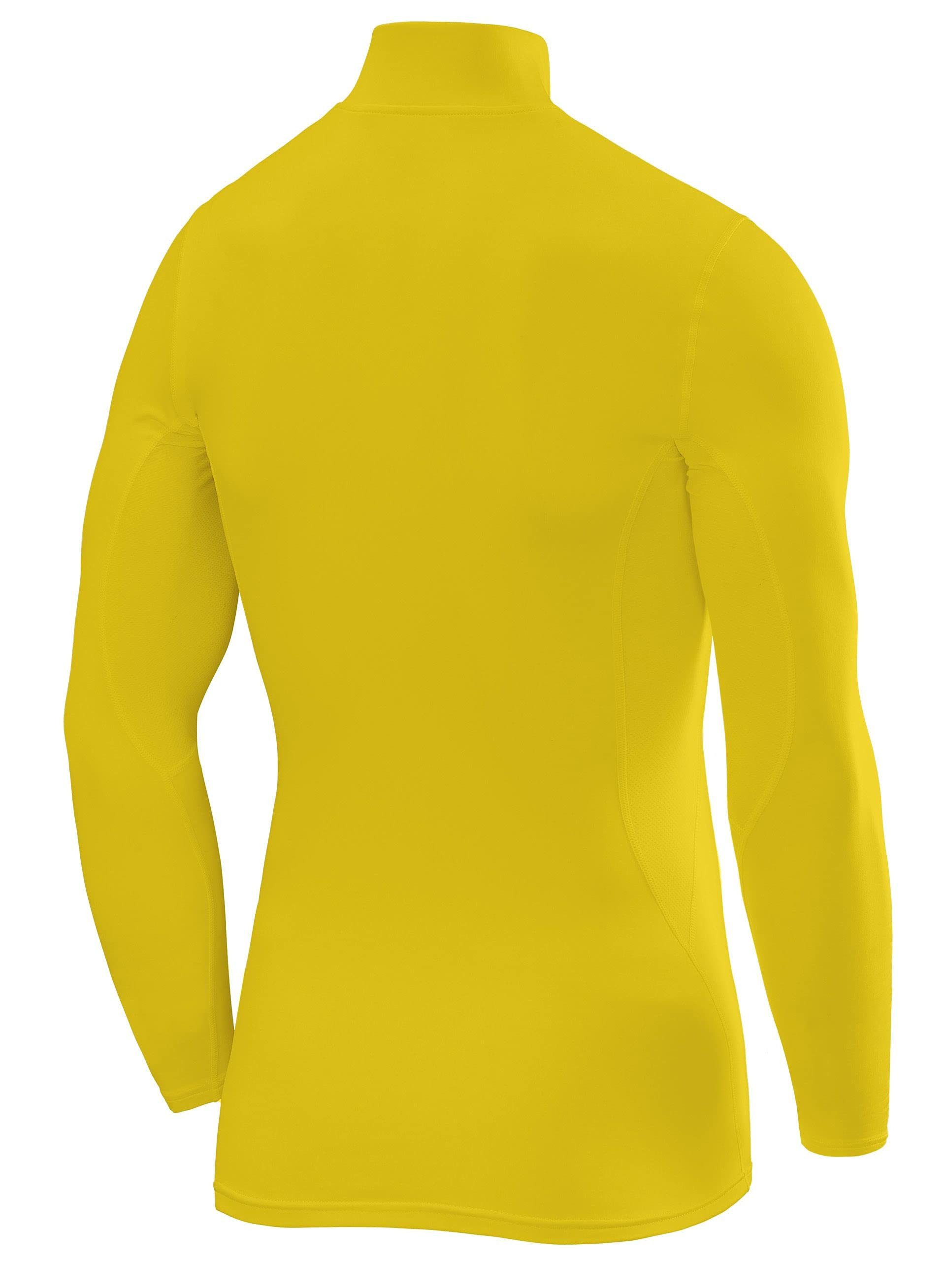 TCA Trainingsshirt TCA Herren SuperThermal Baselayer Langarmshirt - Gelb (1 günstig online kaufen