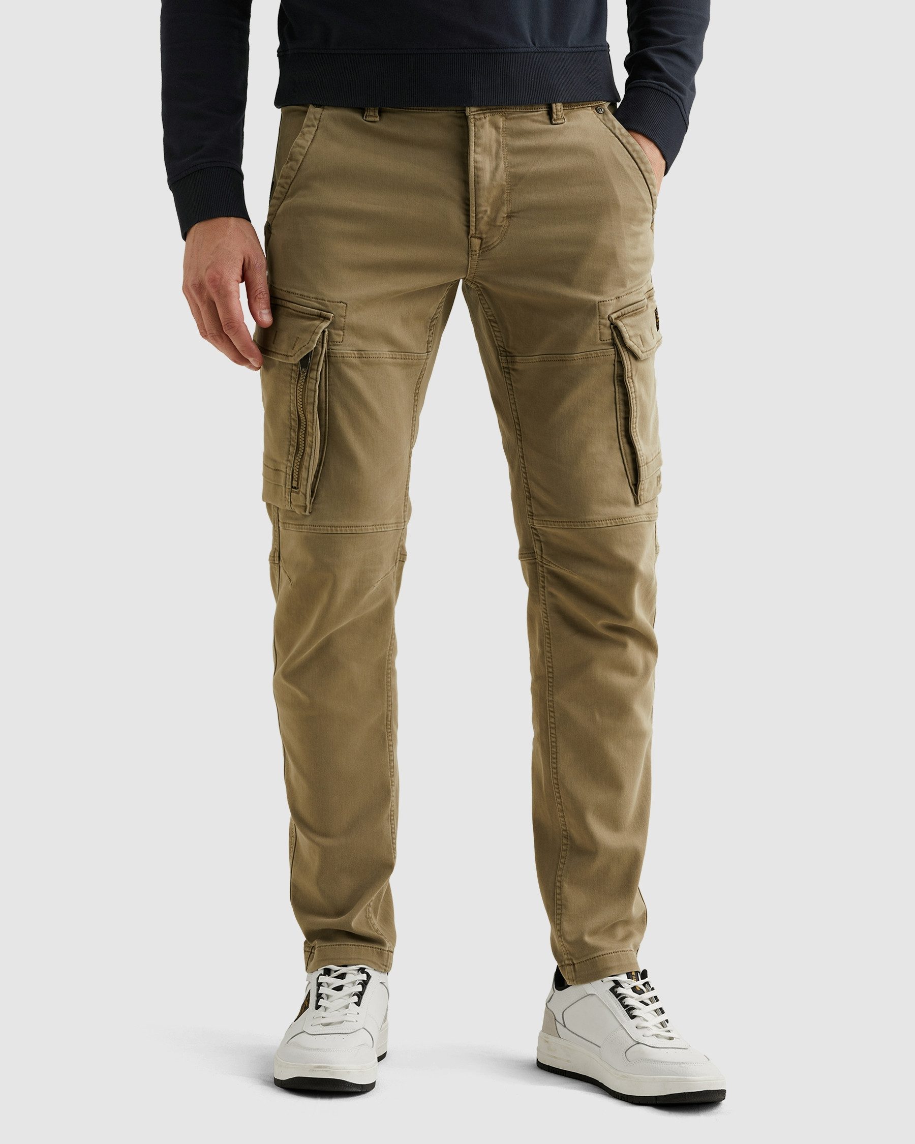 PME LEGEND Cargohose EXPEDIZOR Relaxed Fit, Bund mit Kordelzug