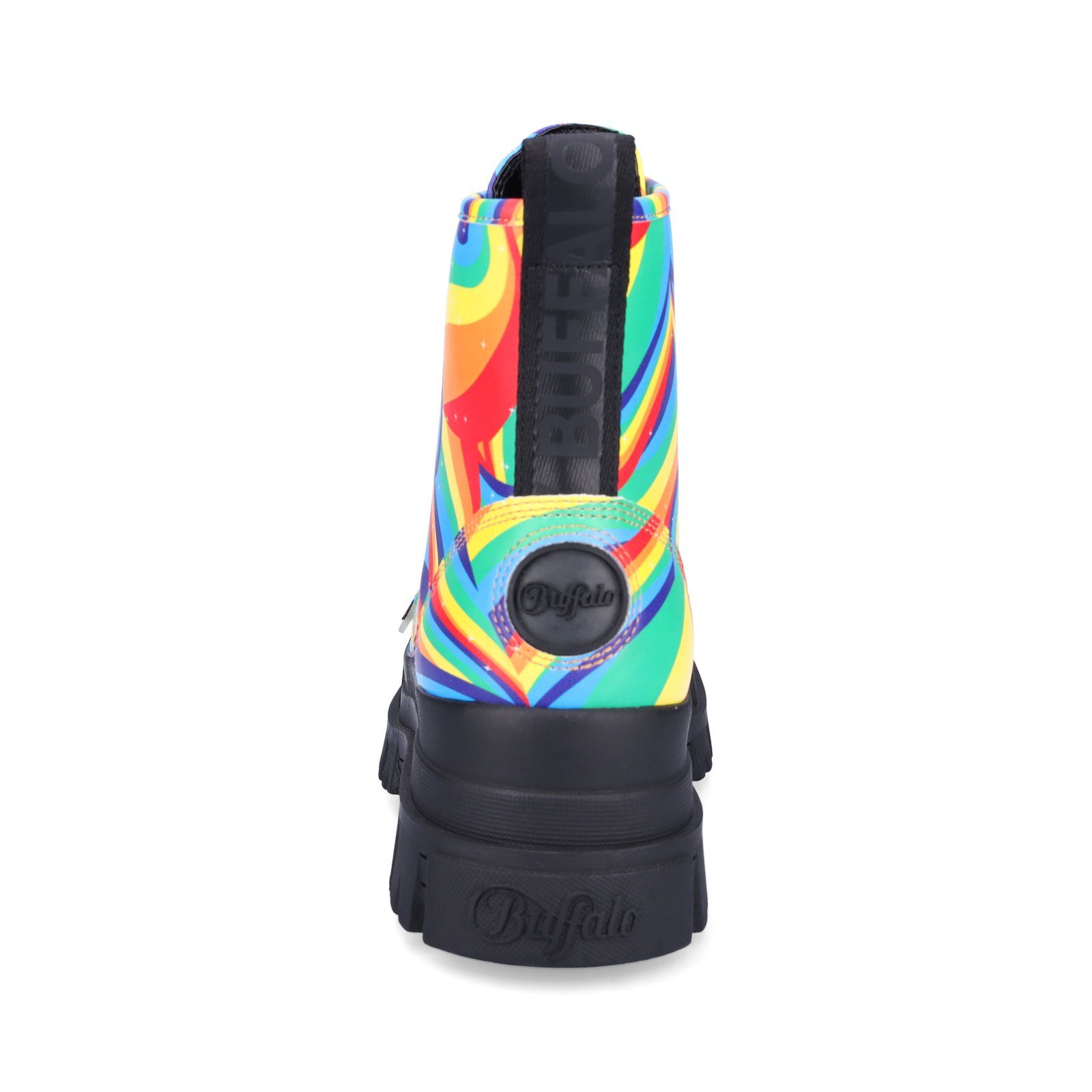 Buffalo Buffalo Damen Schnürboot Aspha Lace-up Hi multi Schnürboots