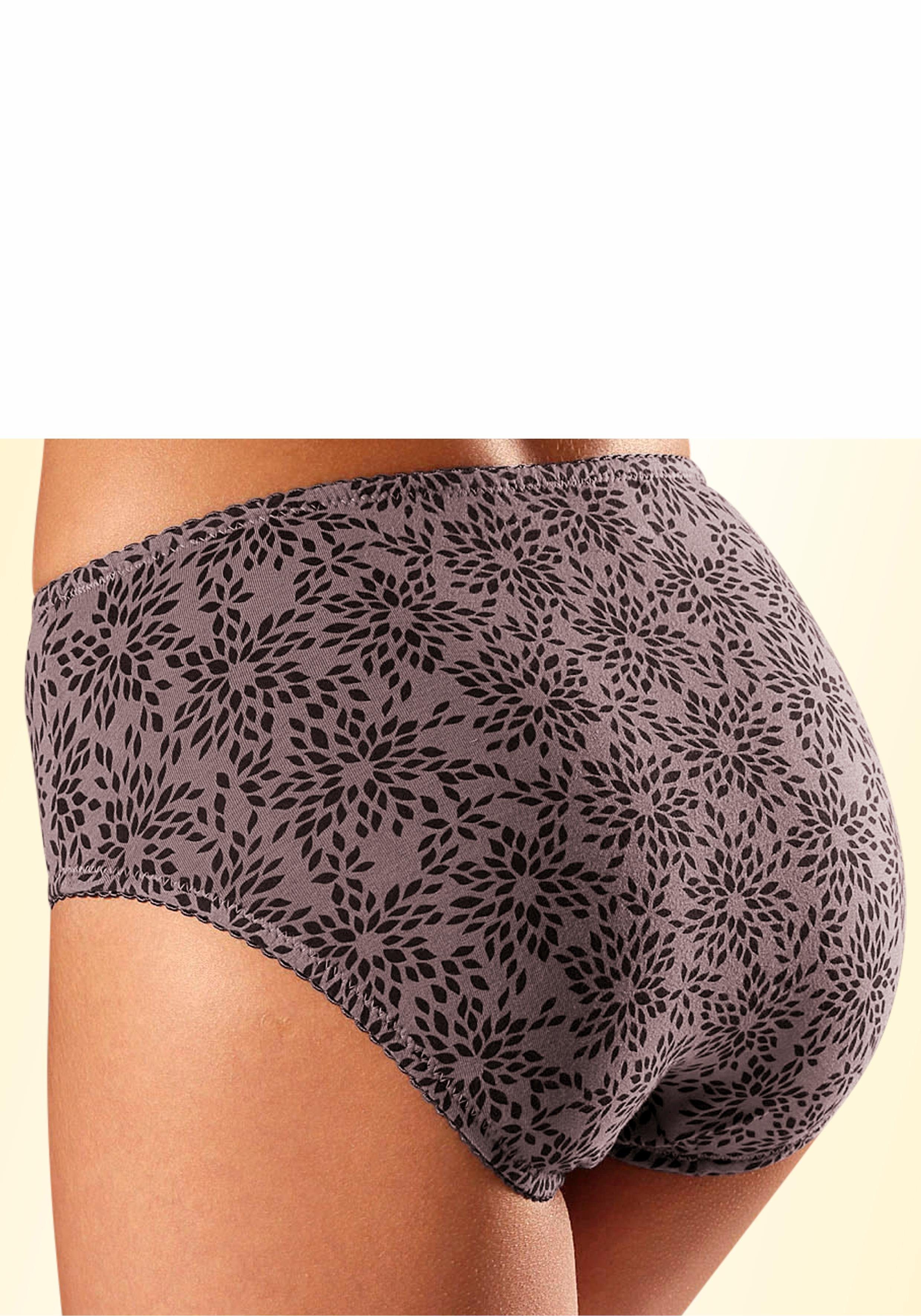 Nuance by Lascana Slip hoch geschnittener Slip aus Baumwolle