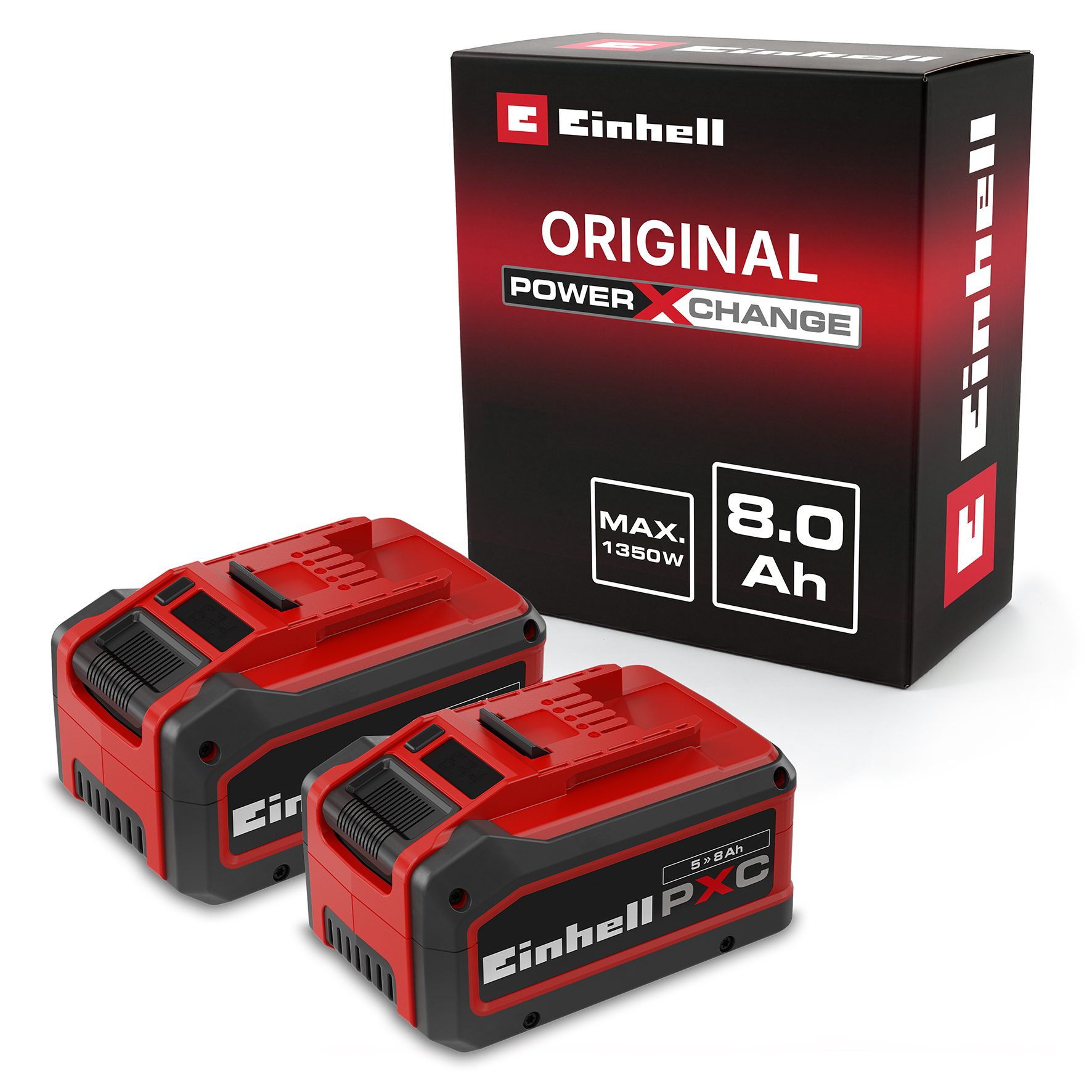 Einhell 2x 18V 5-8Ah PXC-Twinpack Akku
