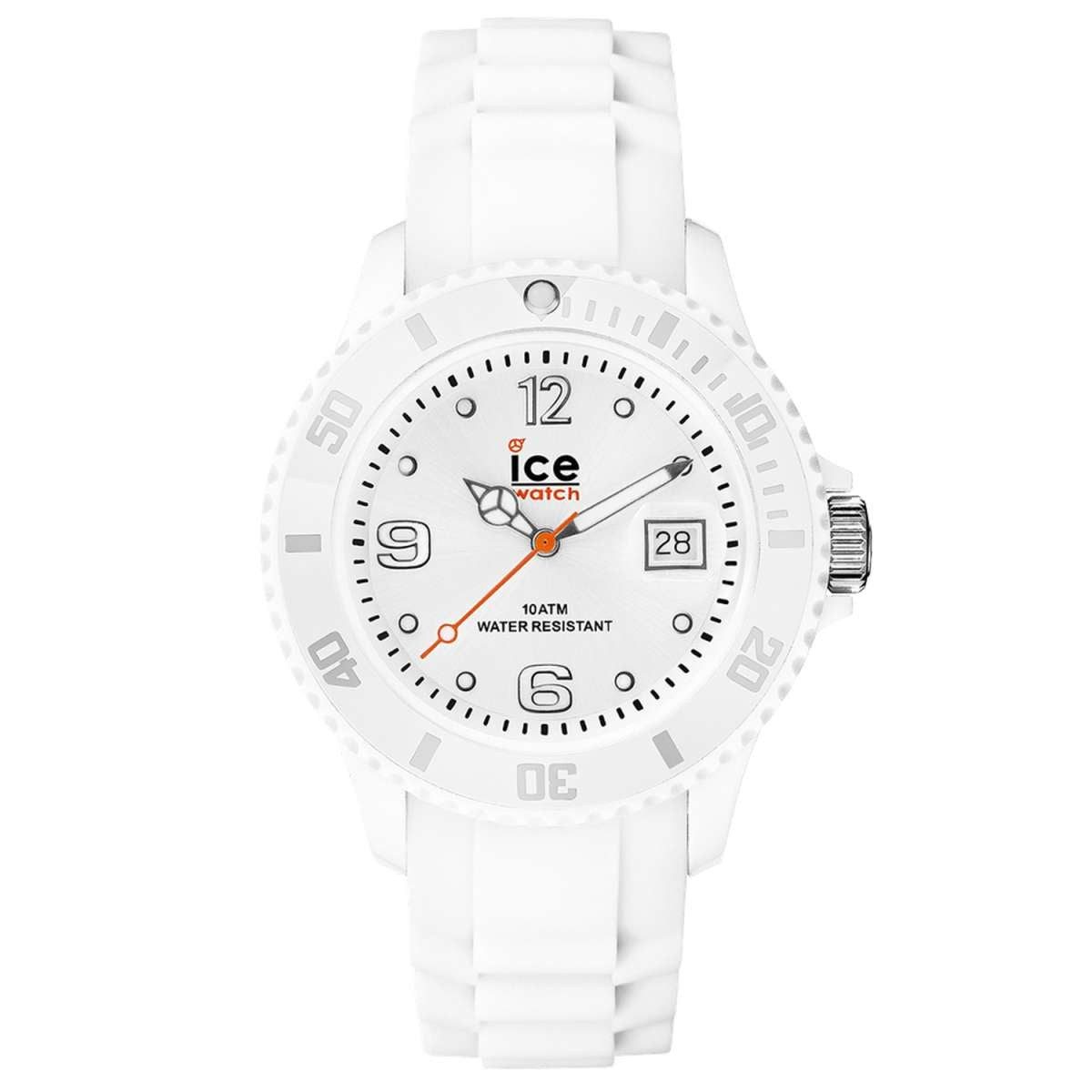 ice-watch Quarzuhr 000134, Uhr in Unisexgröße ICE Forever M Weiß
