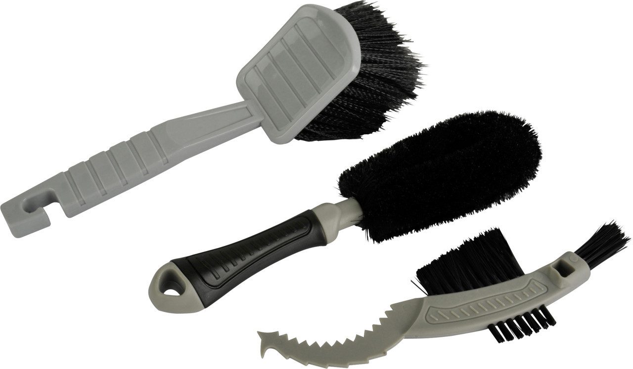 fischer Fischer Bürsten-Set zur Fahrradpflege 3-teilig Grundreiniger