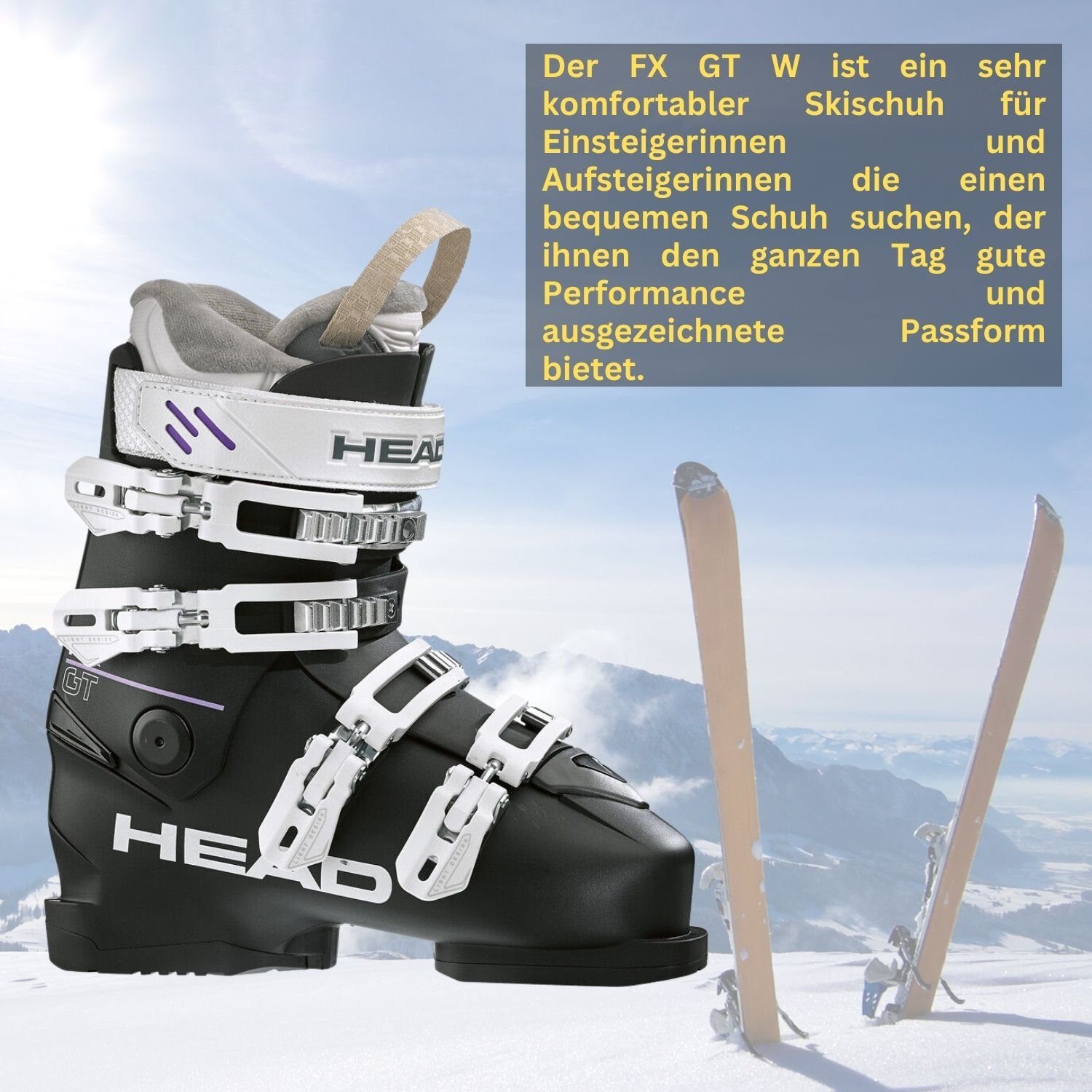 W GT Head Head Skischuh FX Flex schuhe Damen 50 Skischuhe