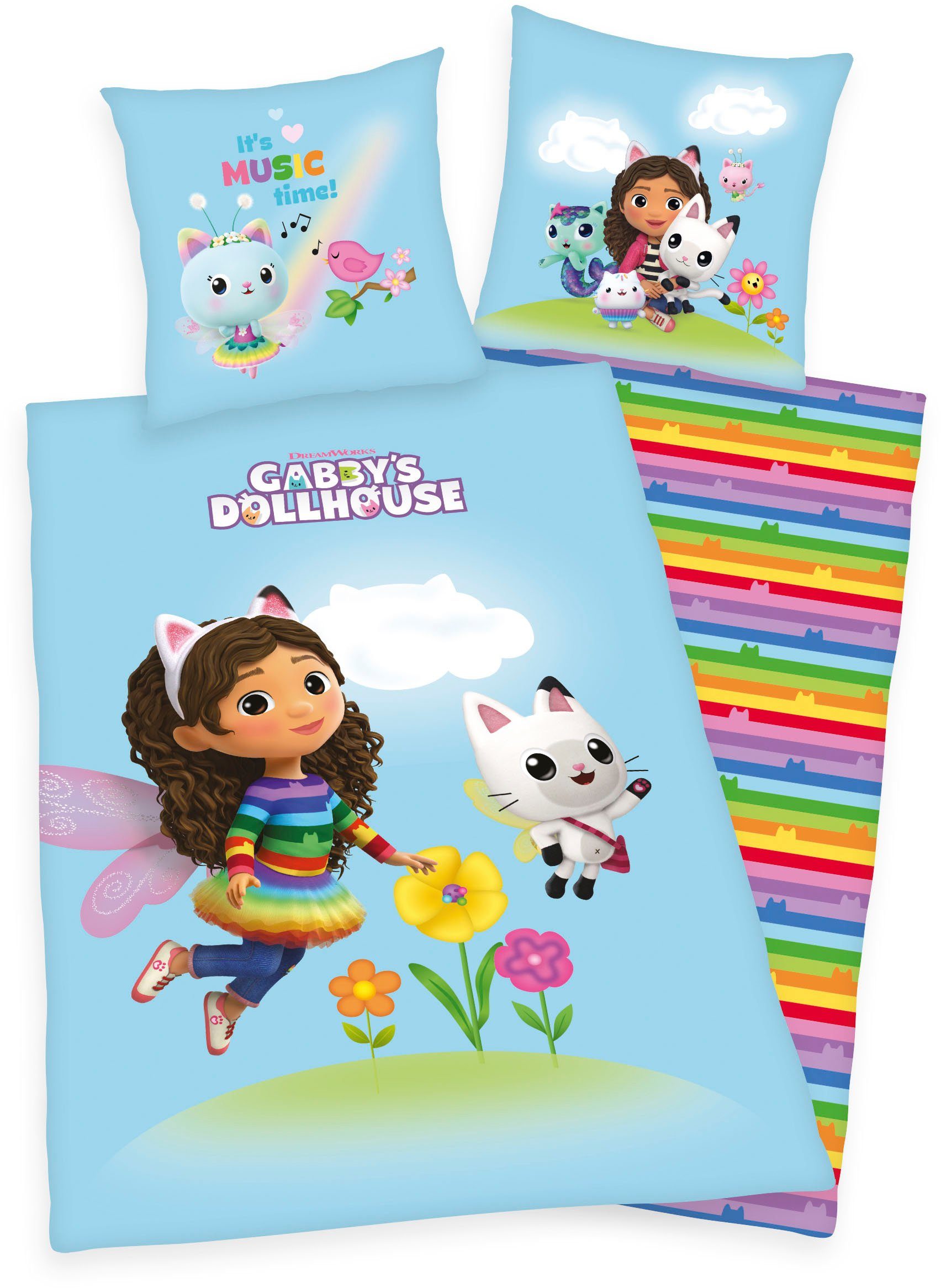 Dreamworks Gabby’s Dollhouse Babybettwäsche Gabbys Dollhouse, günstig online kaufen