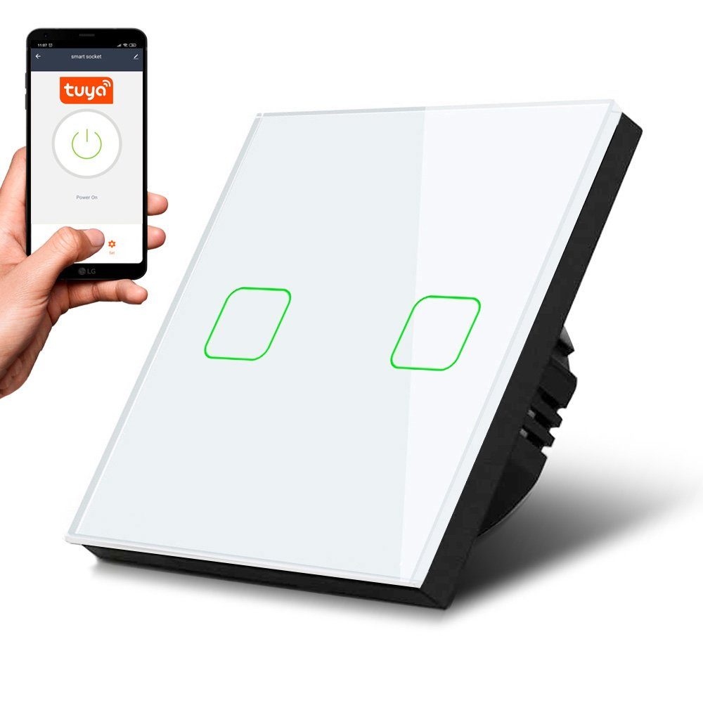 Maclean Smarter Выключатель, Steuerung über WiFi-App und Touch-Schalter