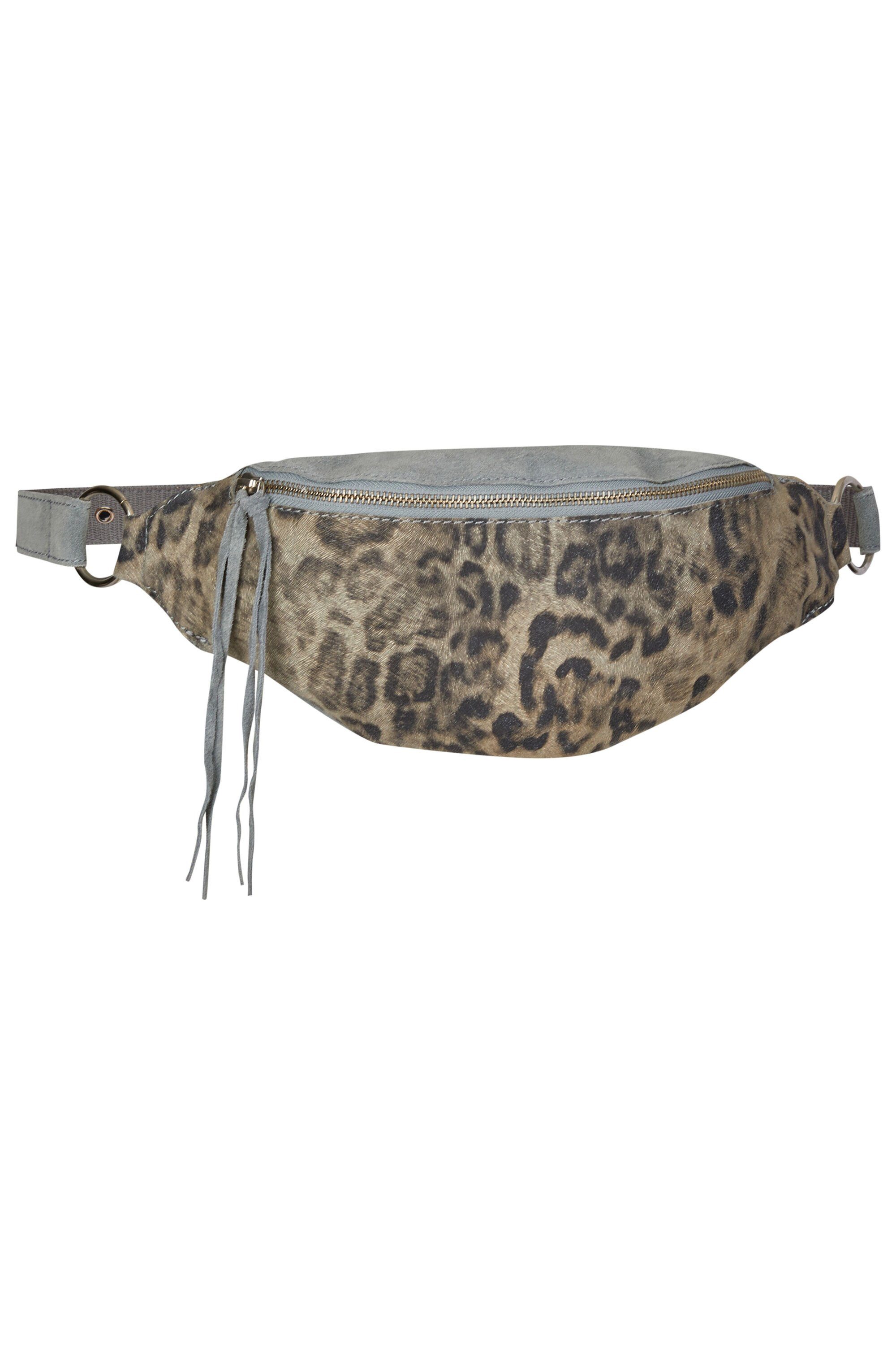 curuba Gürteltasche Leo-Print mit FLAGSTAFF, grey