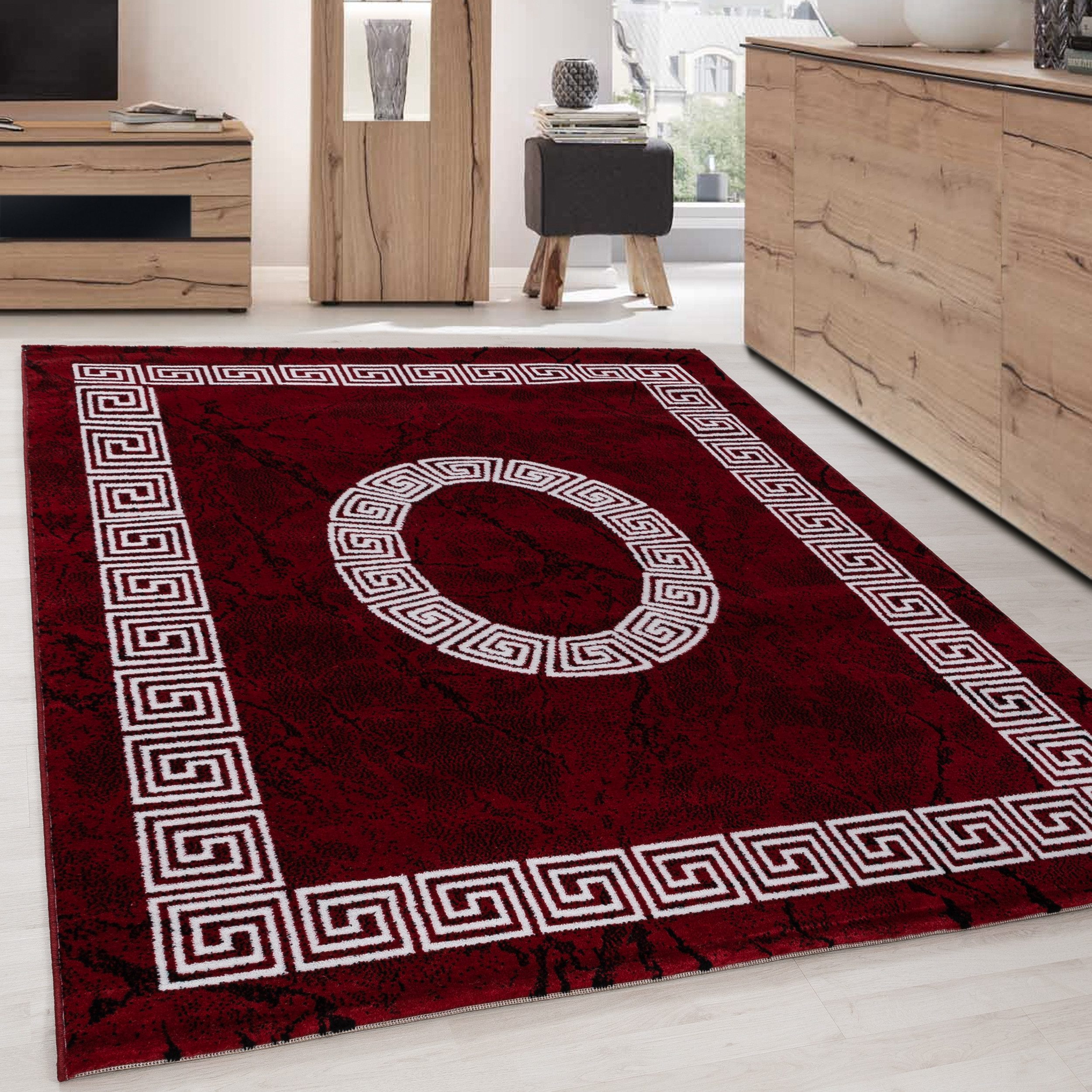 Carpettex Designteppich Mäander-Design, Läufer, Höhe: 6 günstig online kaufen