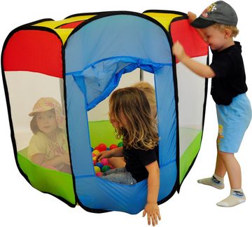 Knorrtoys® Spielzelt Bendix sechseckiges Zelt; Seitenwände aus Gaze