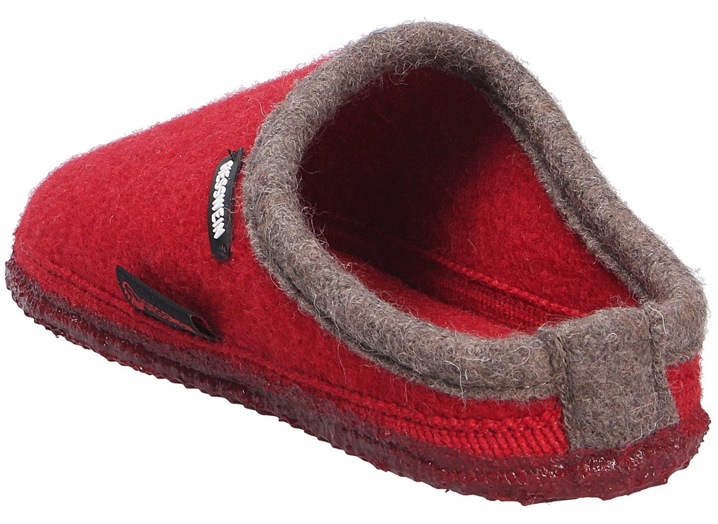 Giesswein Giesswein Damen Hüttenschuhe DANNHEIM rot Größe Hausschuh