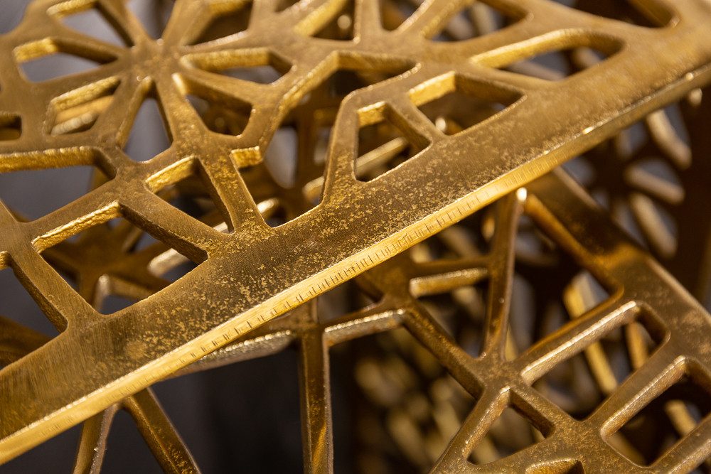 riess-ambiente Couchtisch ABSTRACT 50cm gold (Set, 2-St., 2x Couchtisch), Wohnzimmer · Metall · eckig · Modern Design – Bild 5 von 5
