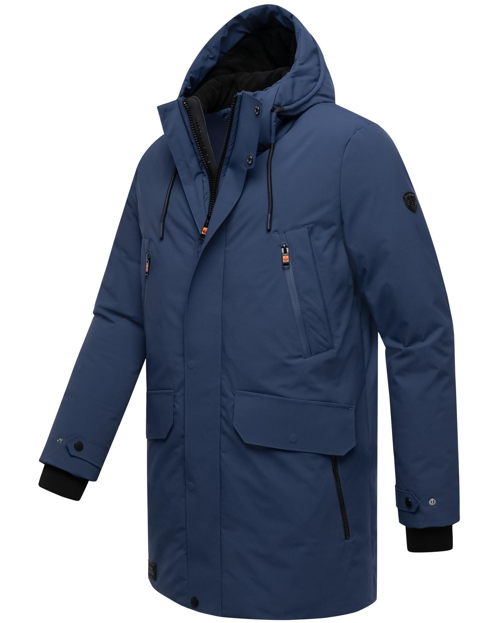 Stone Harbour Wintermantel Kitraan XX Langer Herren Winterparka mit zahlreichen Taschen