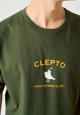 Cleptomanicx T-Shirt Gullflyers mit Frontprint