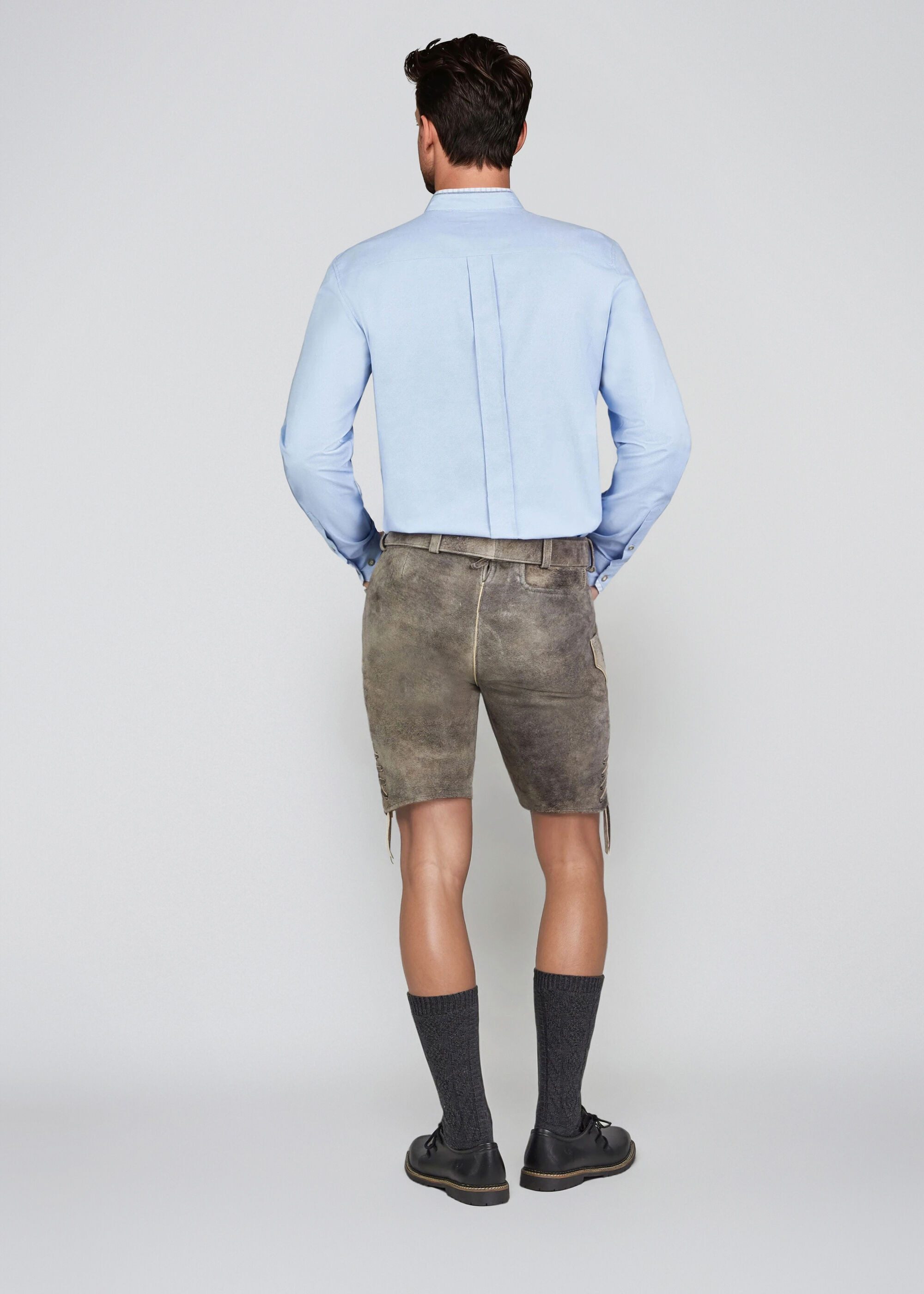 Spieth & Wensky Lederhose Hornbeck detailreiche Stickerei