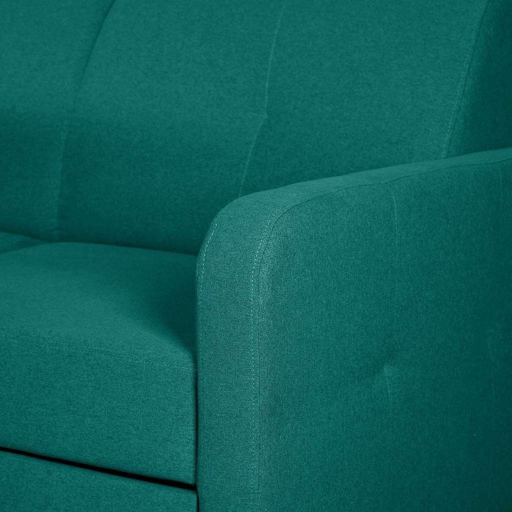 Couch Sofas Sofa, Ecksofa Stoff JVmoebel Bett L-form Schlafsofa Textil Design