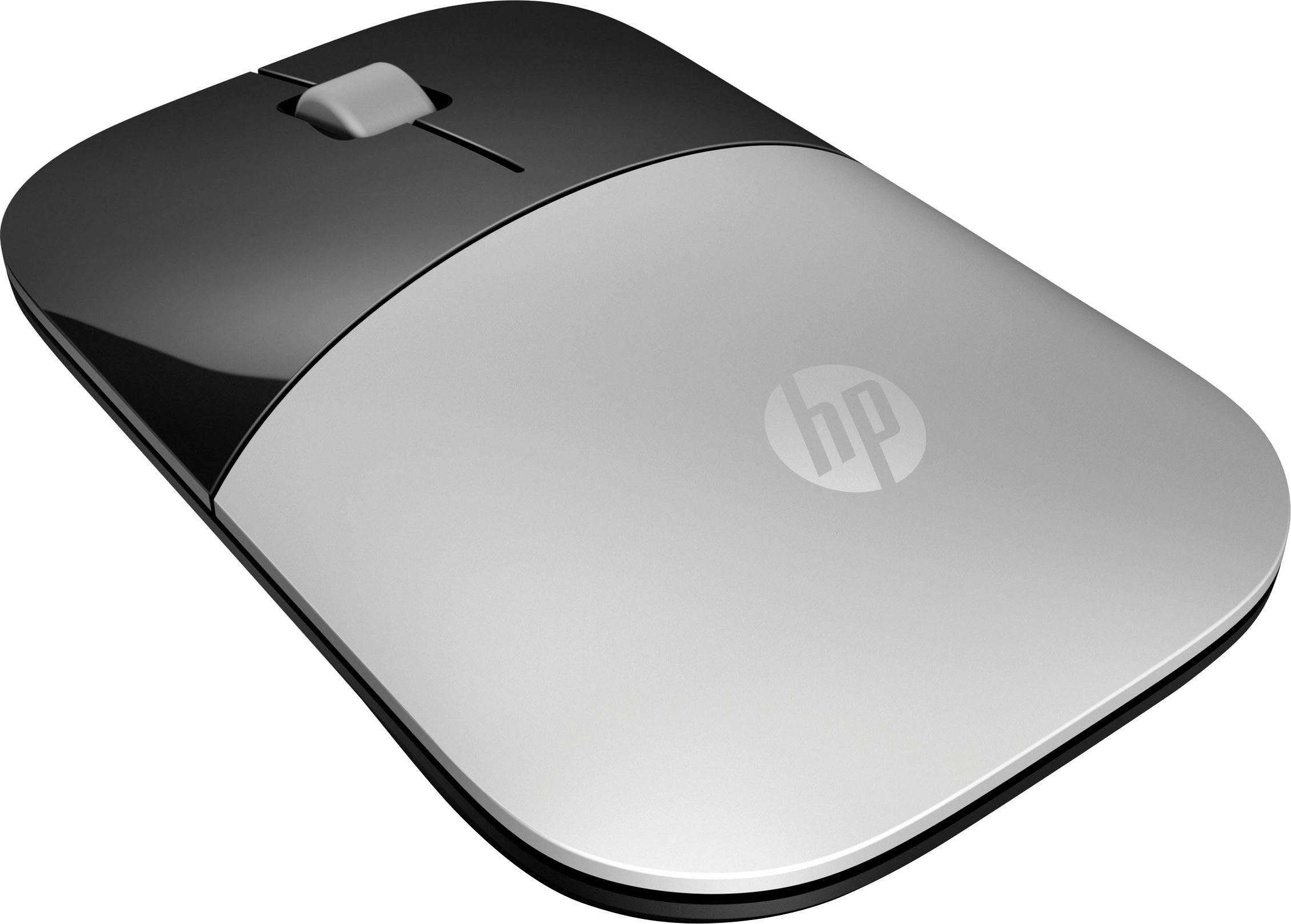 HP Maus schwarz/silberfarben Z3700