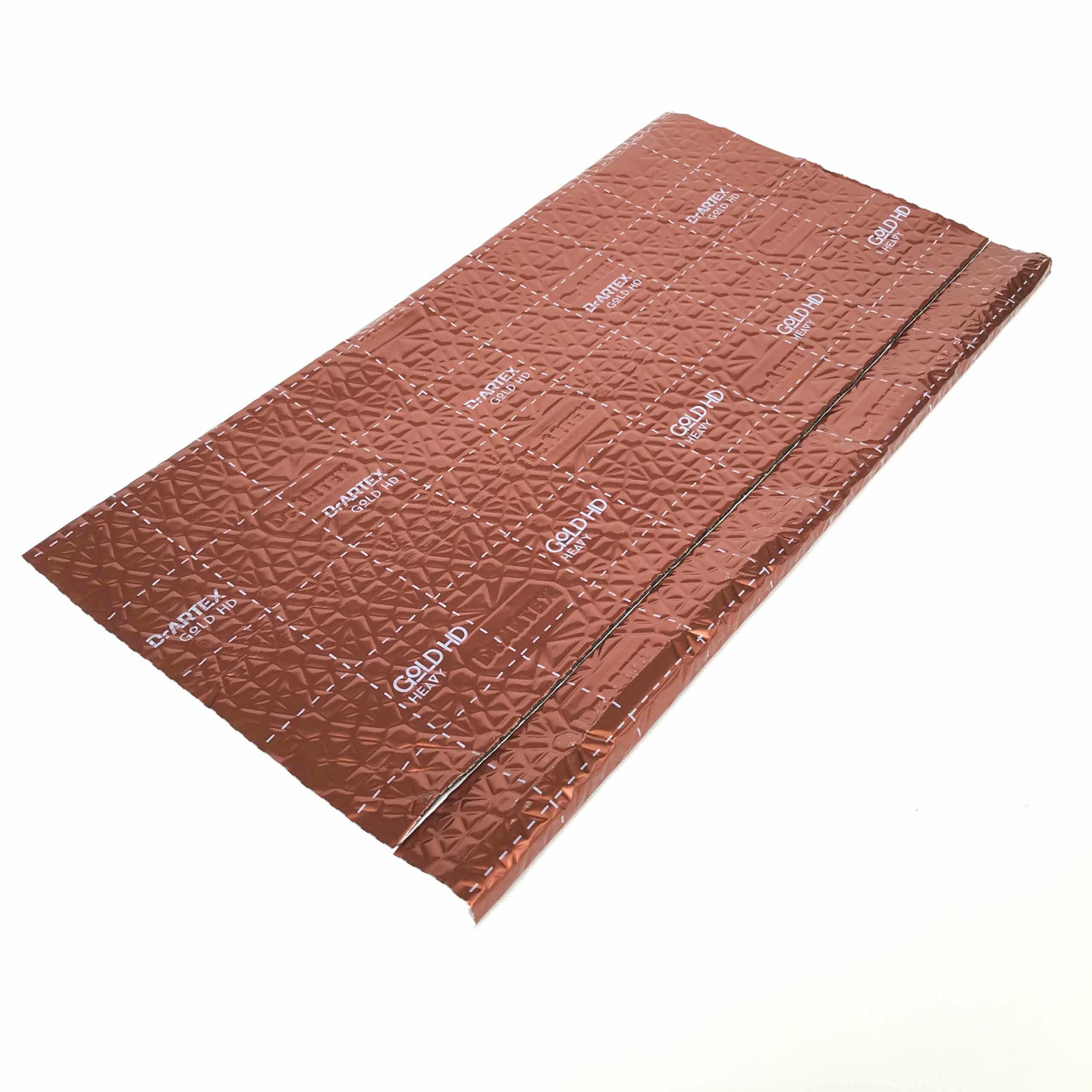 DrArtex Dämmplatte Earth Quatro 4,0mm Vibrationsdämpfendes Material (15 Stück, 2,06 m)