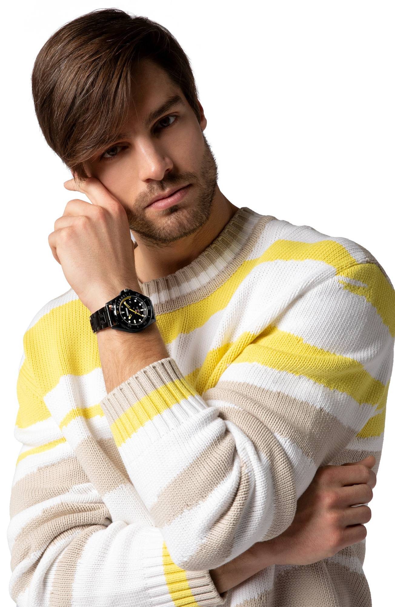 Missoni Schweizer Uhr GMT