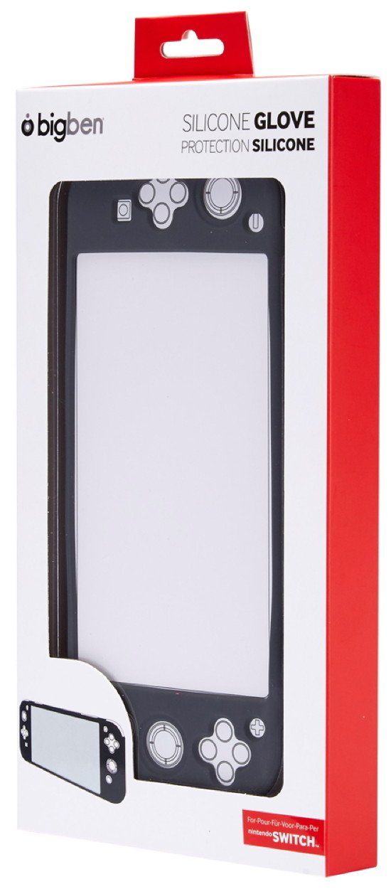 BigBen Bigben für Nintendo Switch Lite Schutzhülle Case grau BB380347 Zubehör Nintendo
