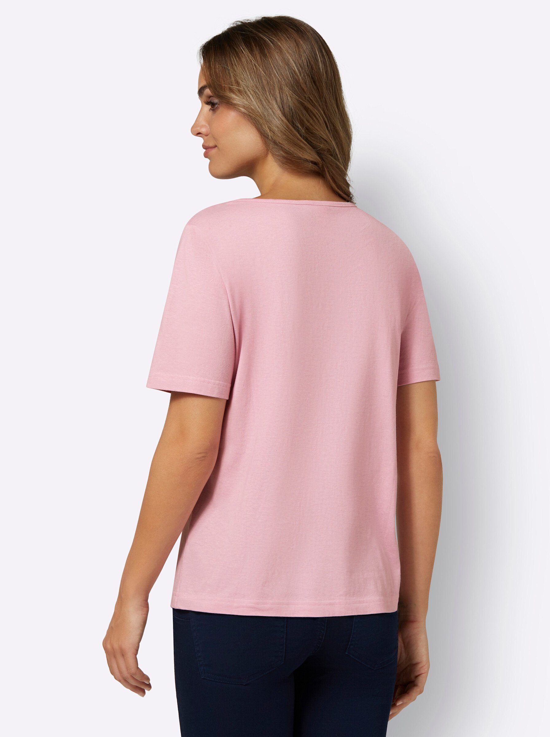 an! Sieh T-Shirt rosé