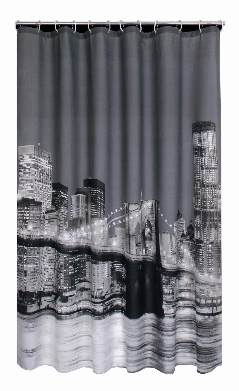 LikeKa Duschvorhang aus Stoff 180x180 cm günstig online kaufen