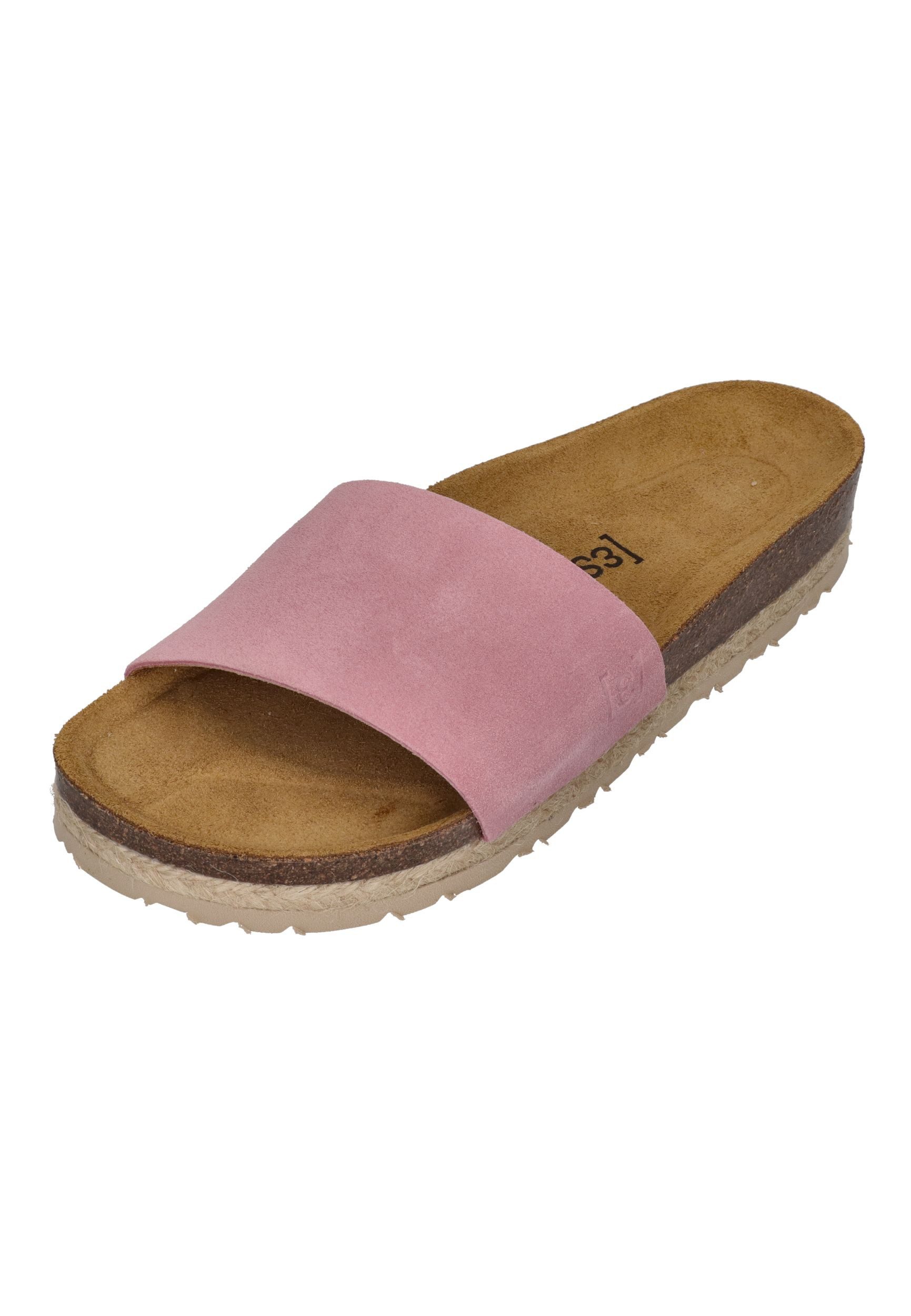 espadrij l´originale COPINE VELOUR Pantolette Rose