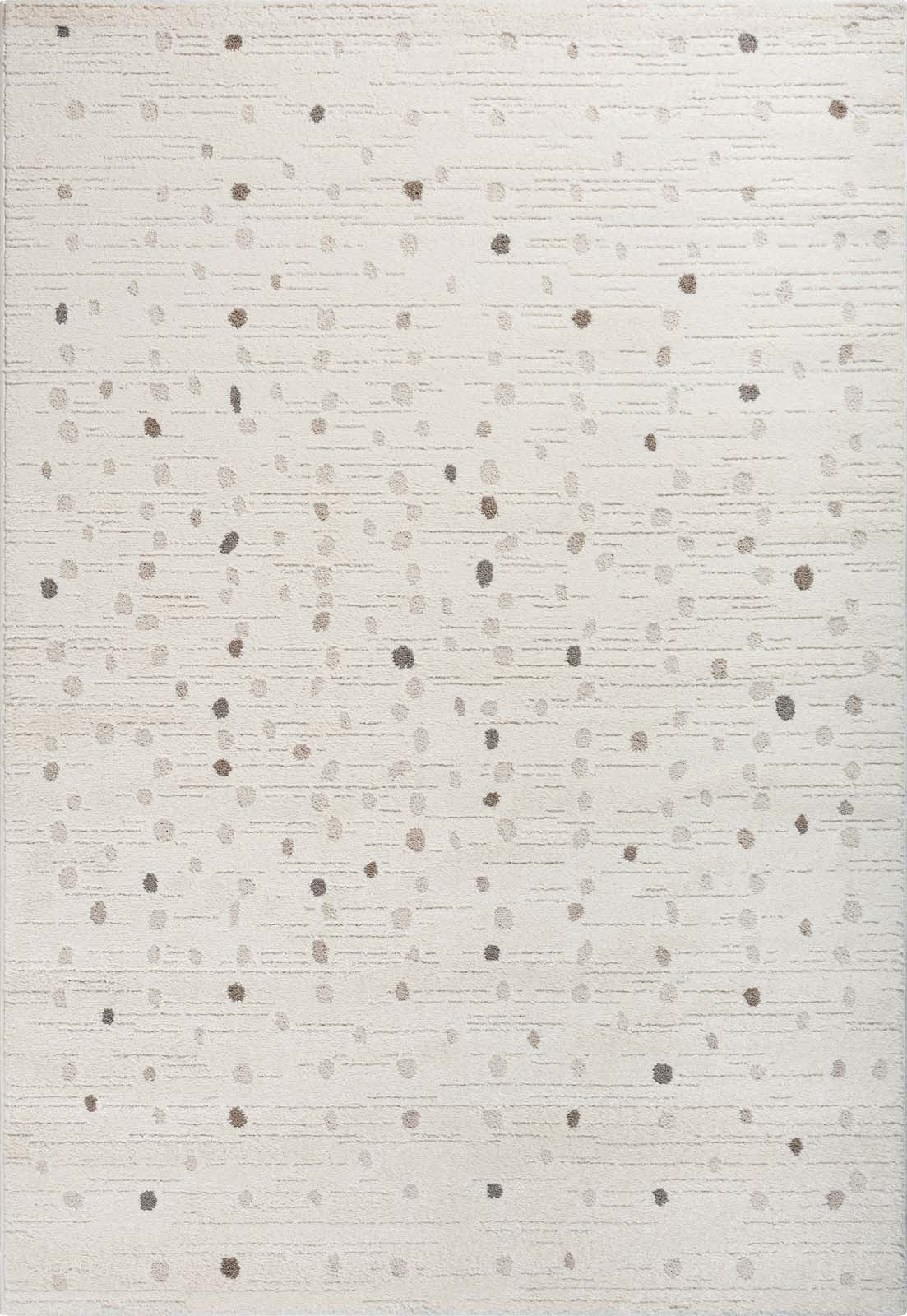 TaraCarpet Teppich Emilia Creativ Punkte Pastellfarben Wohnzimmer Schlafzim günstig online kaufen