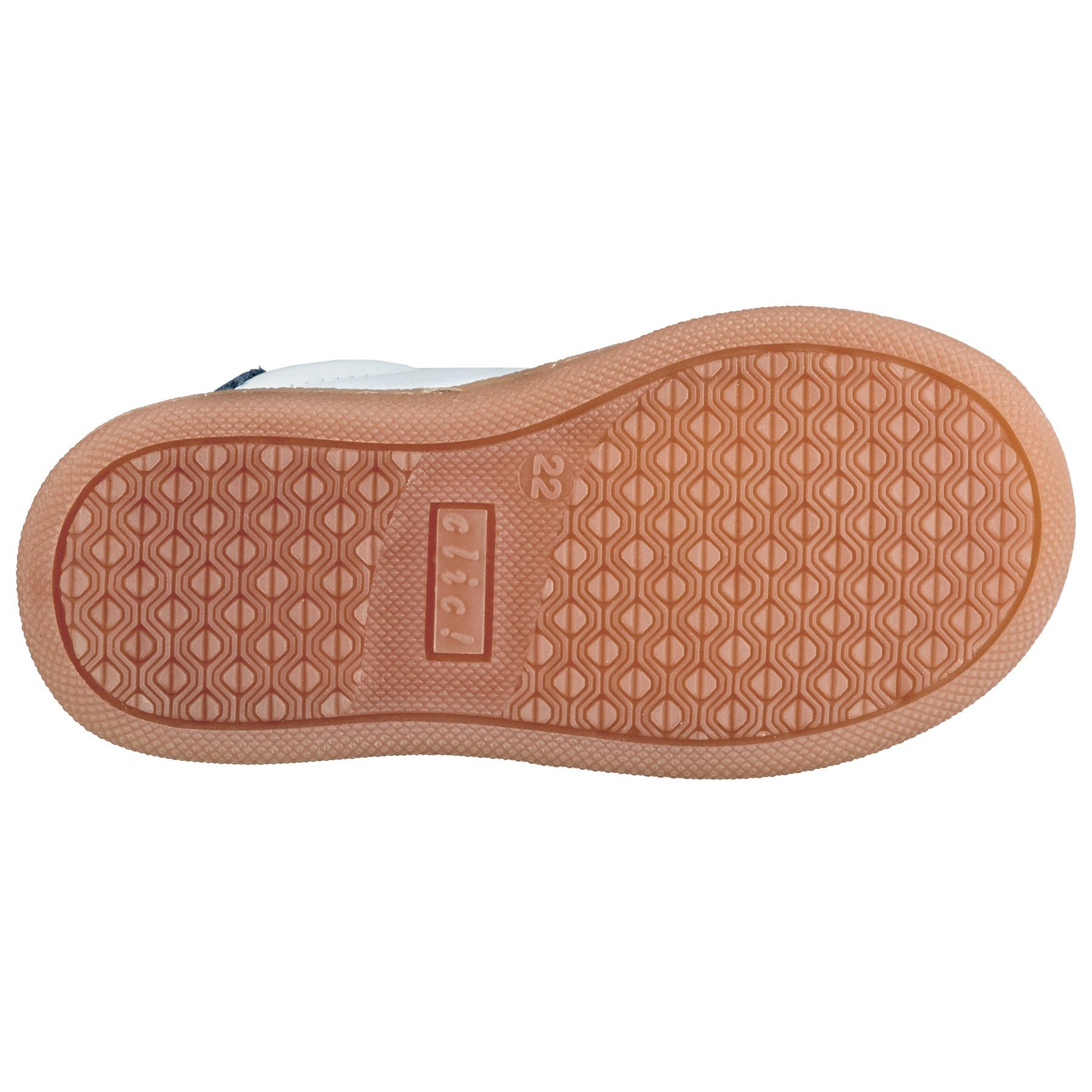 Clic Clic Lauflernschuhe Schuhe Kinder Leder Weiß 20302 Lauflernschuh