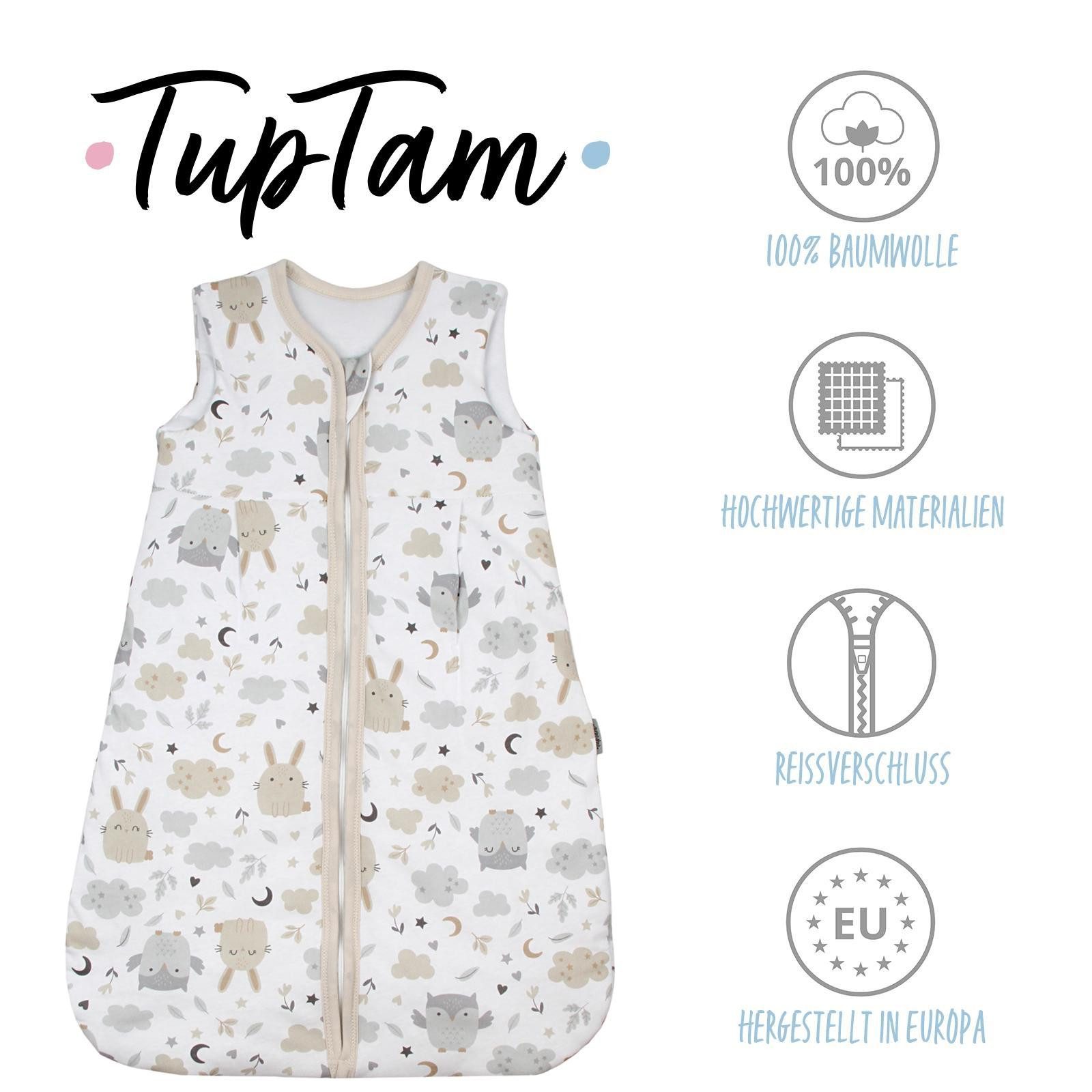 TupTam Babyschlafsack 2.5 TOG Ganzjahresschlafsack wattiert günstig online kaufen