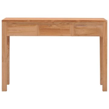 vidaXL Beistelltisch Konsolentisch 110x35x75 cm Massivholz Teak