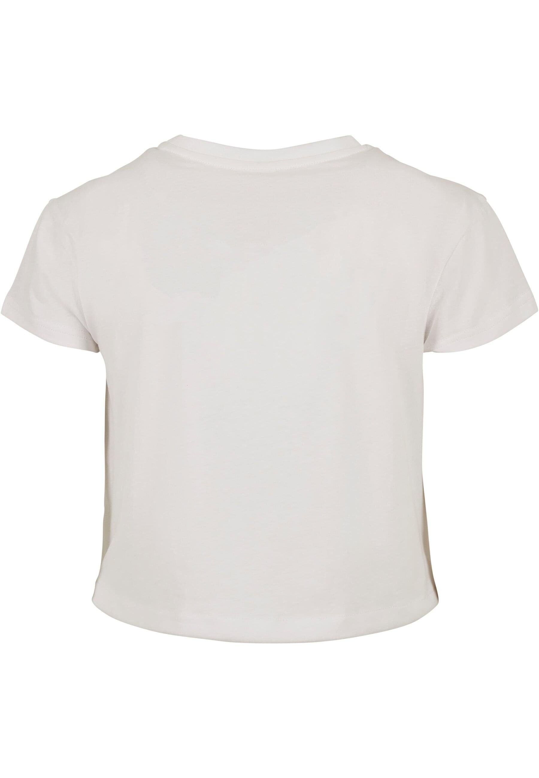 white CLASSICS Cropped Tee Damen (1-tlg) Strandshirt Tunnel URBAN Ladies