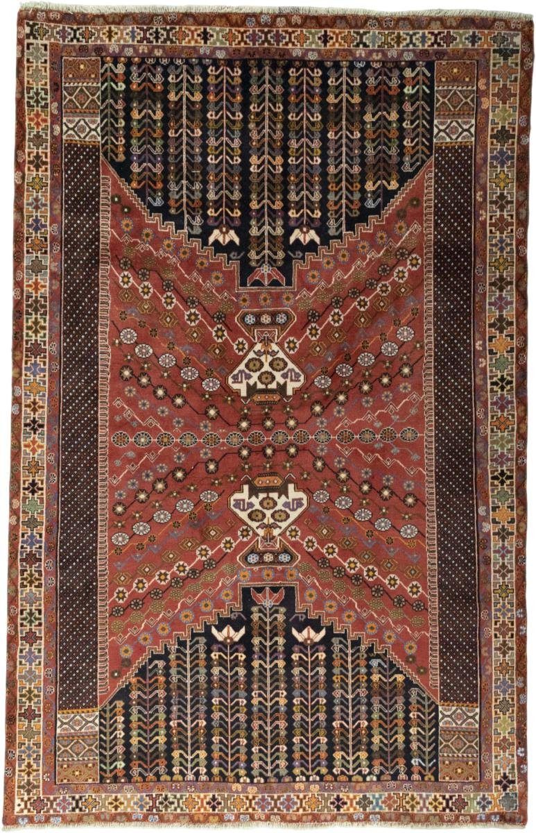 Orientteppich Shiraz 180x281 Handgeknüpfter Orientteppich / Perserteppich, Nain Trading, rechteckig, Höhe: 10 mm