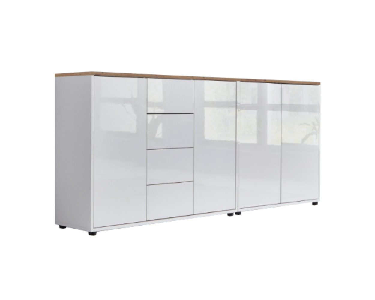 Kommode Sideboard Mailand Set 15 in verschiedenen Ausführungen